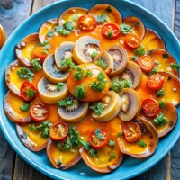 карпаччо из шампиньонов