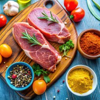 мясо со специями