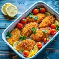 блюда из духовки в панировке