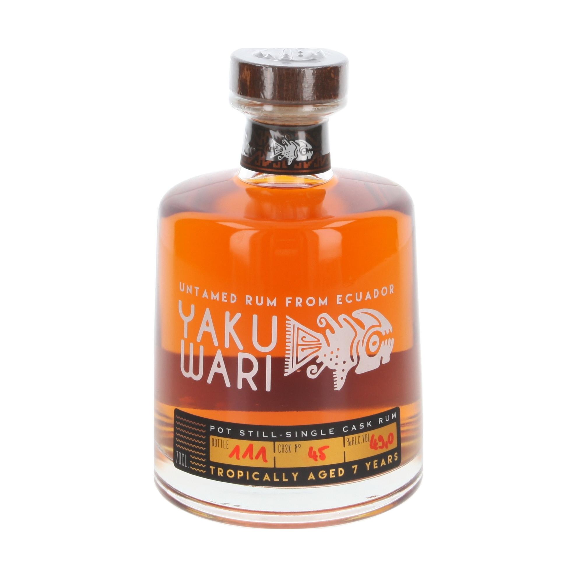 Ром Yaku Wari Cask No.45 Pot Still  7 Years 2015/2023 700 ml
