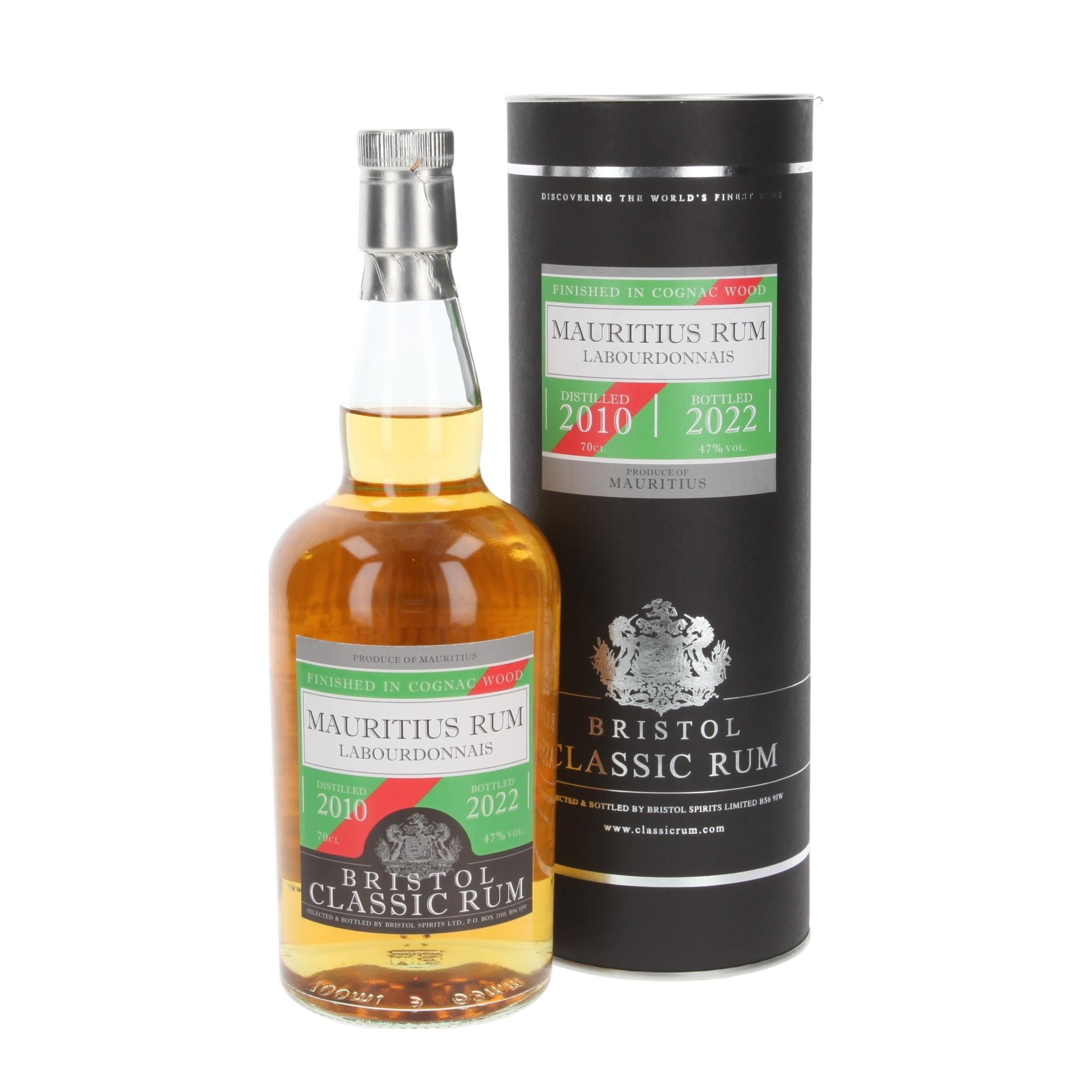 Ром Bristol  Mauritius Labourdonnais Cognac Finish 2010/2022 700 ml