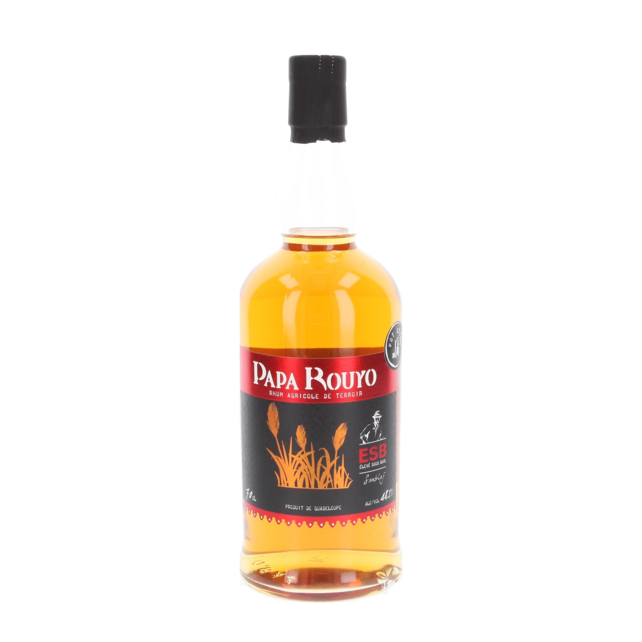 Ром Papa Rouyo Sanblaj - Élevé-Sous-Bois Rhum 2021/2022 700 ml