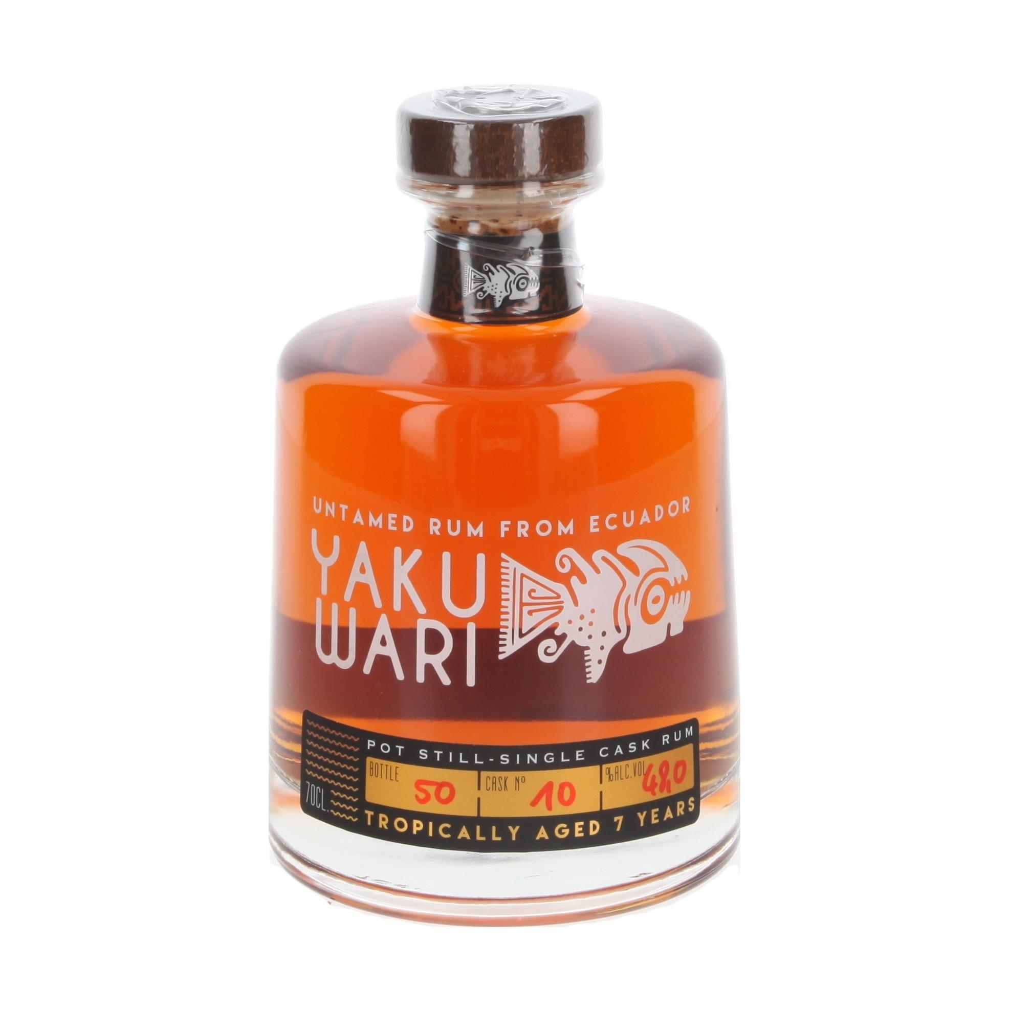 Ром Yaku Wari Cask No.10 Pot Still  7 Years 2015/2023 700 ml