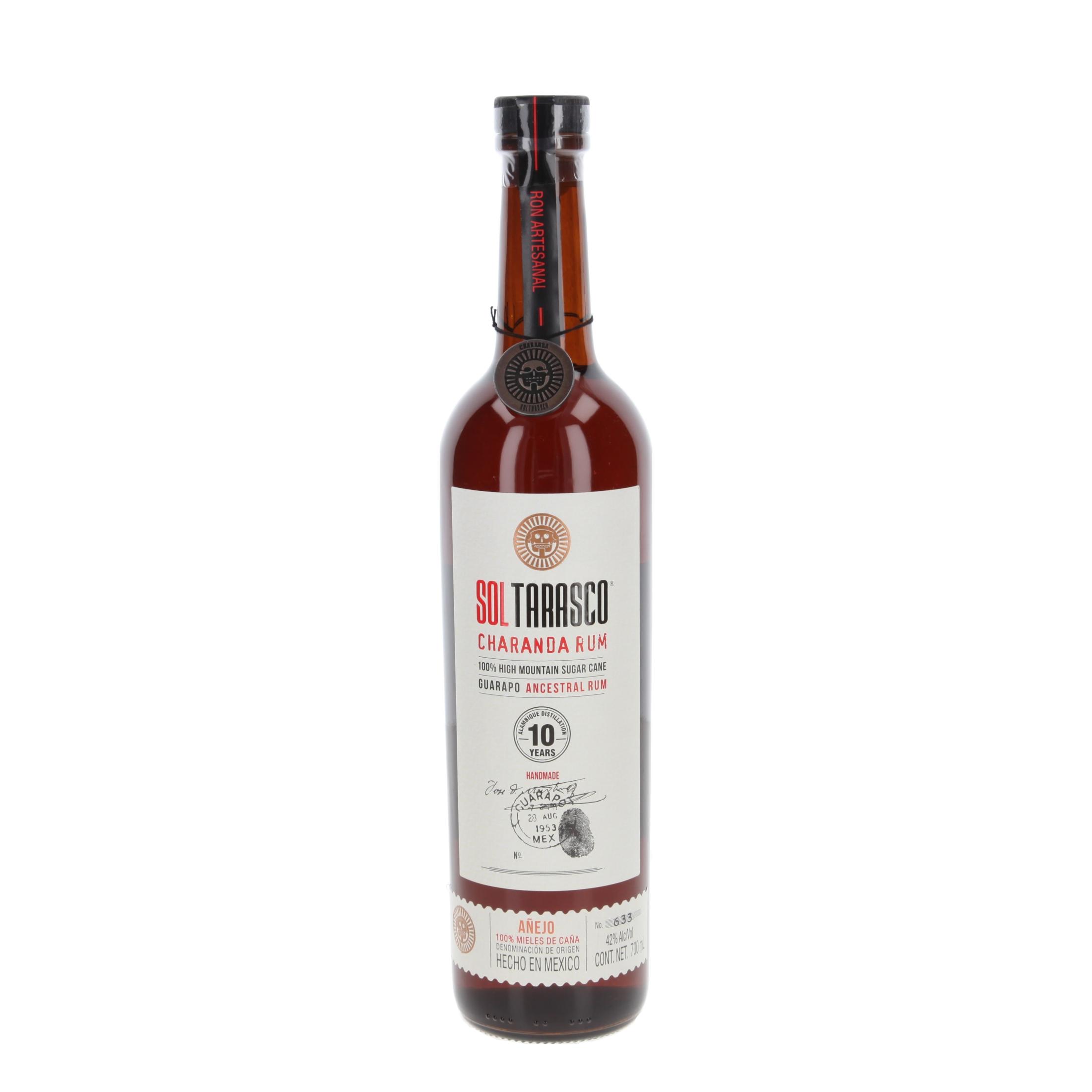 Ром Sol Tarasco Charanda Mexican Ron 10 Years 700 ml