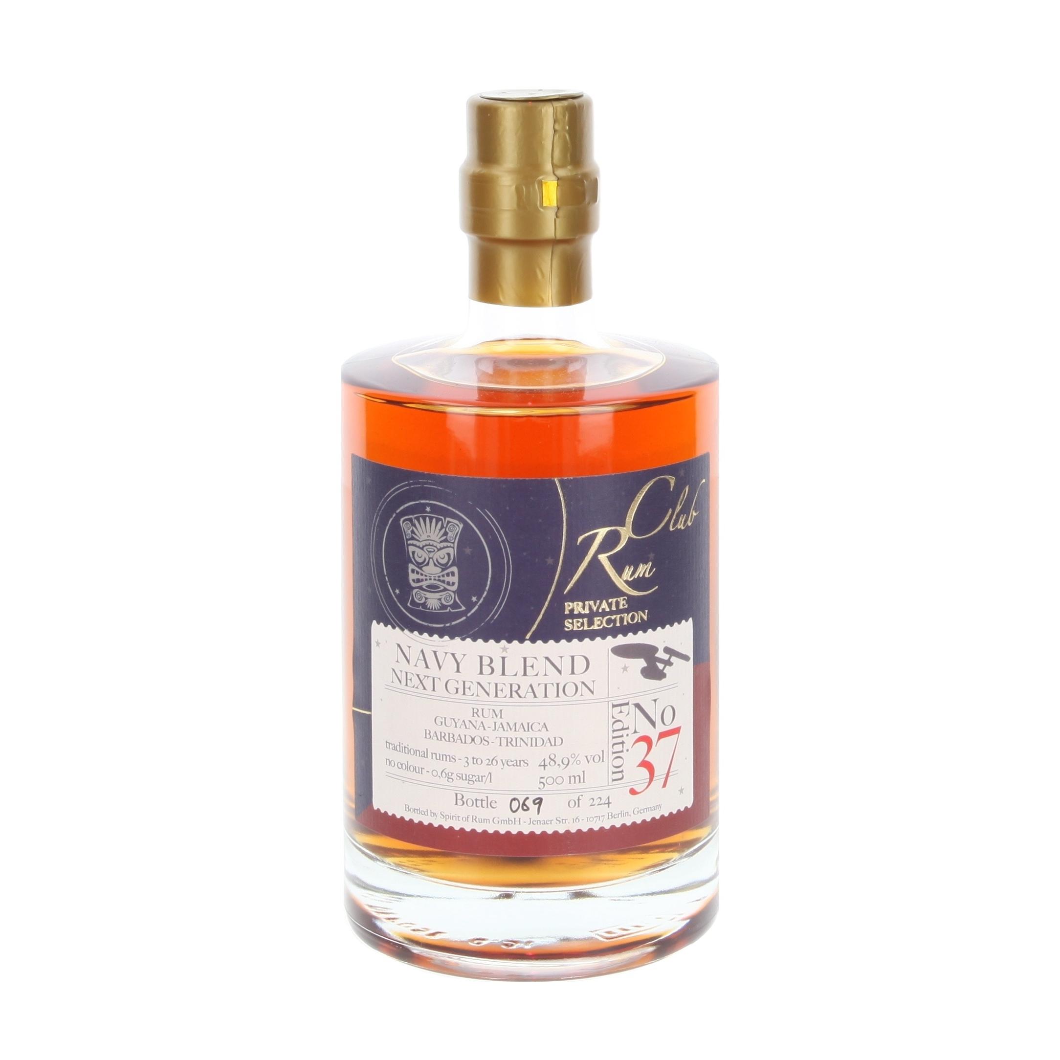 Ром  Club Private Selection Edition 37 Navy Blend - Next Generation 500 ml