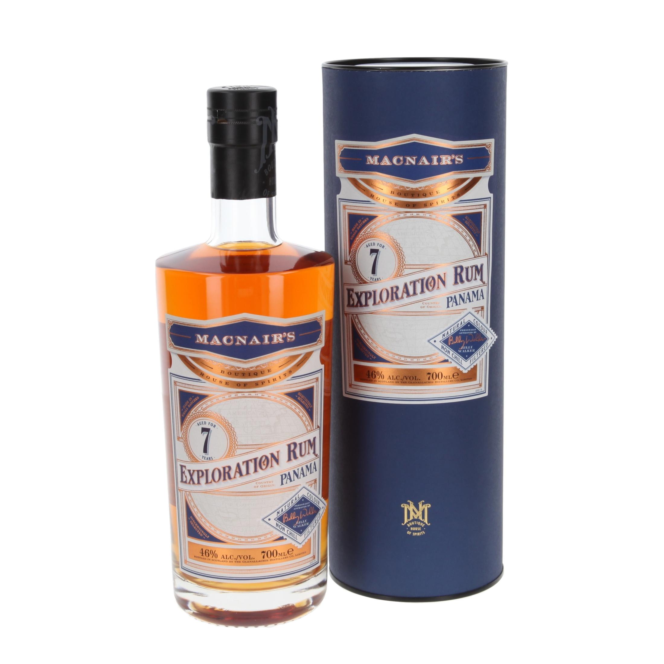Ром MacNairs Exploration Panama  - Unpeated 7 Years 700 ml