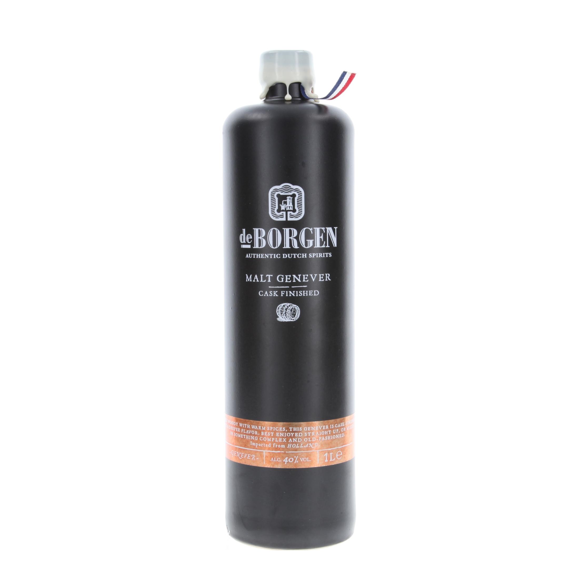 de Borgen Malt Genever - 1 litre 1000 ml
