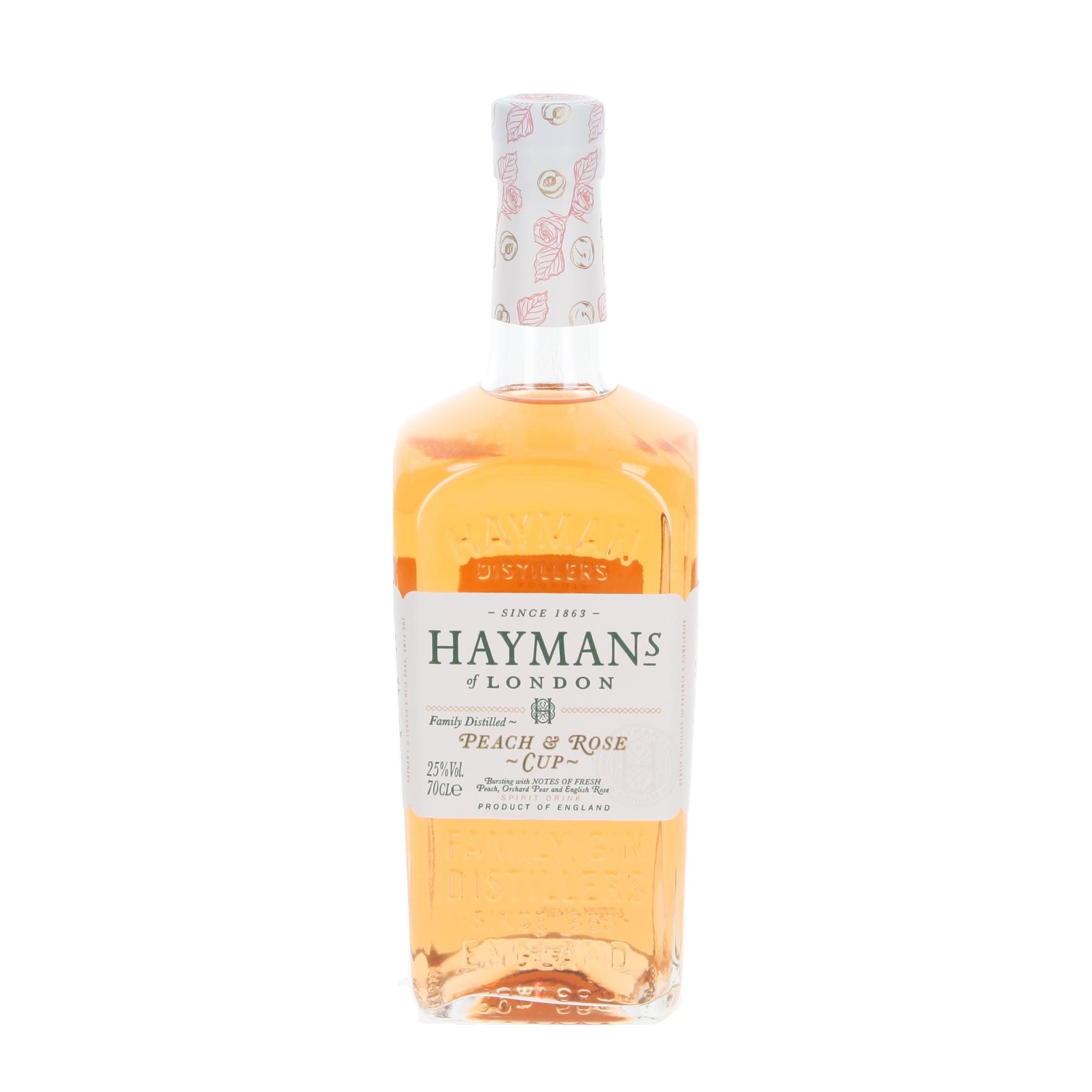Джин Hayman's Peach & Rose Cup 700 ml