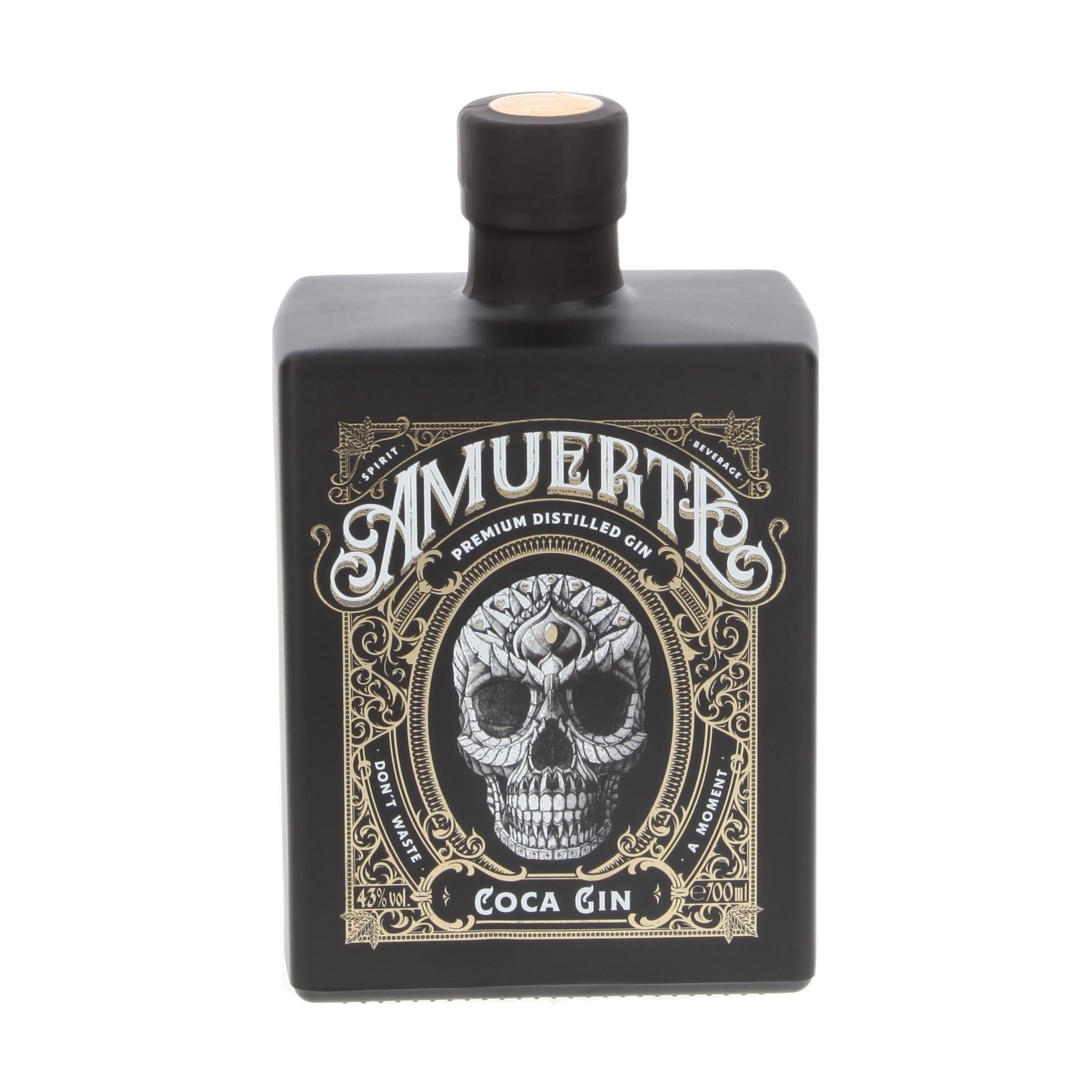 Джин Amuerte Coca Leaf  - Black Edition 700 ml