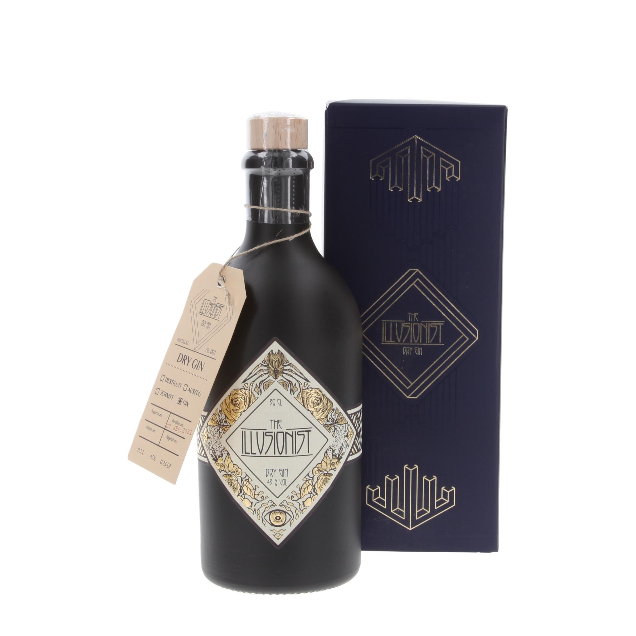 Джин Illusionist Dry  in gift box 500 ml