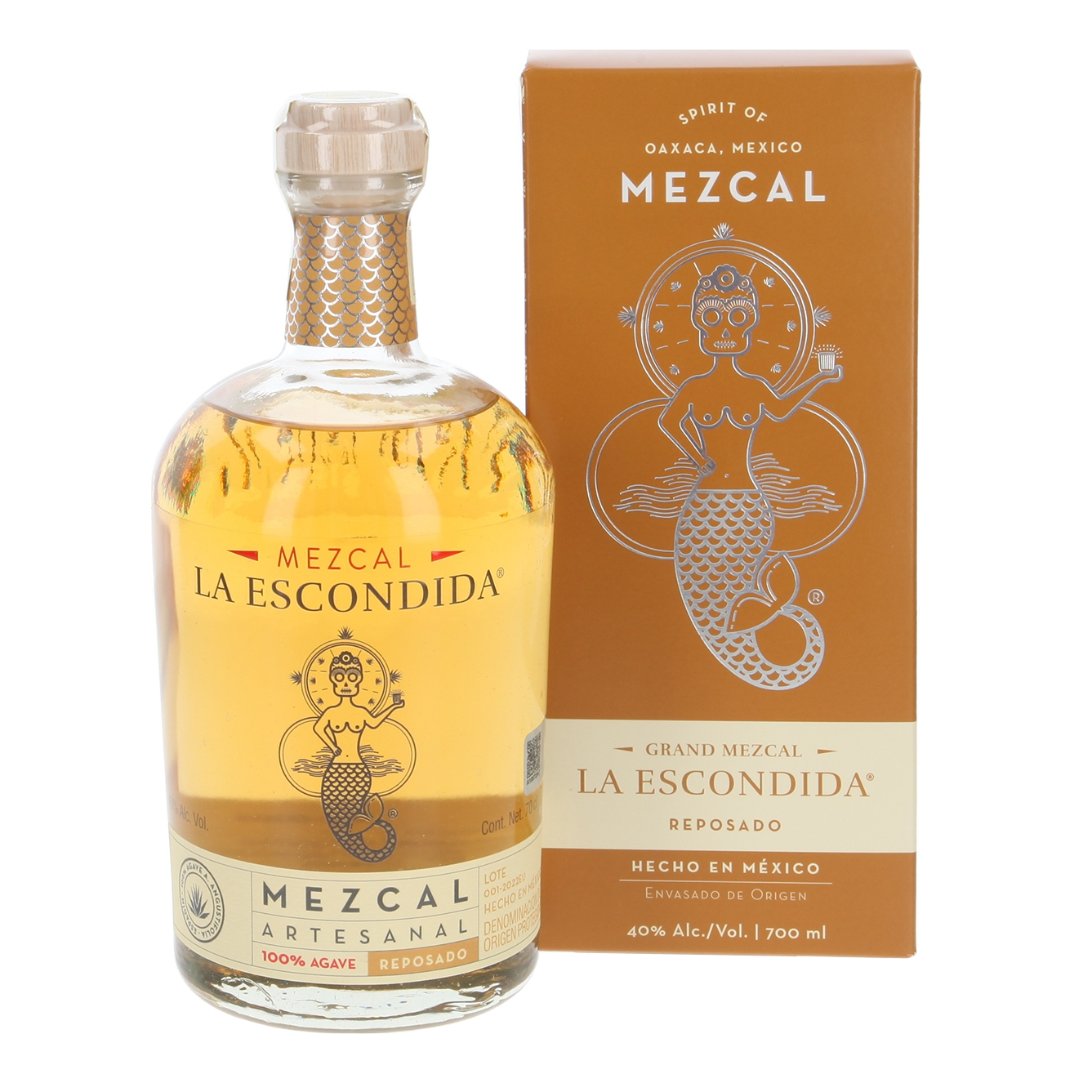La Escondida Mezcal Reposado 700 ml