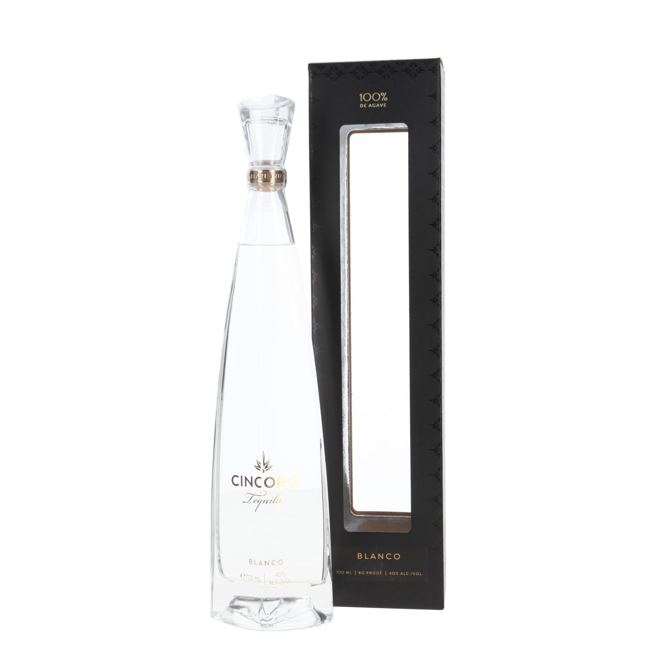 Tequila Cincoro Blanco 700 ml