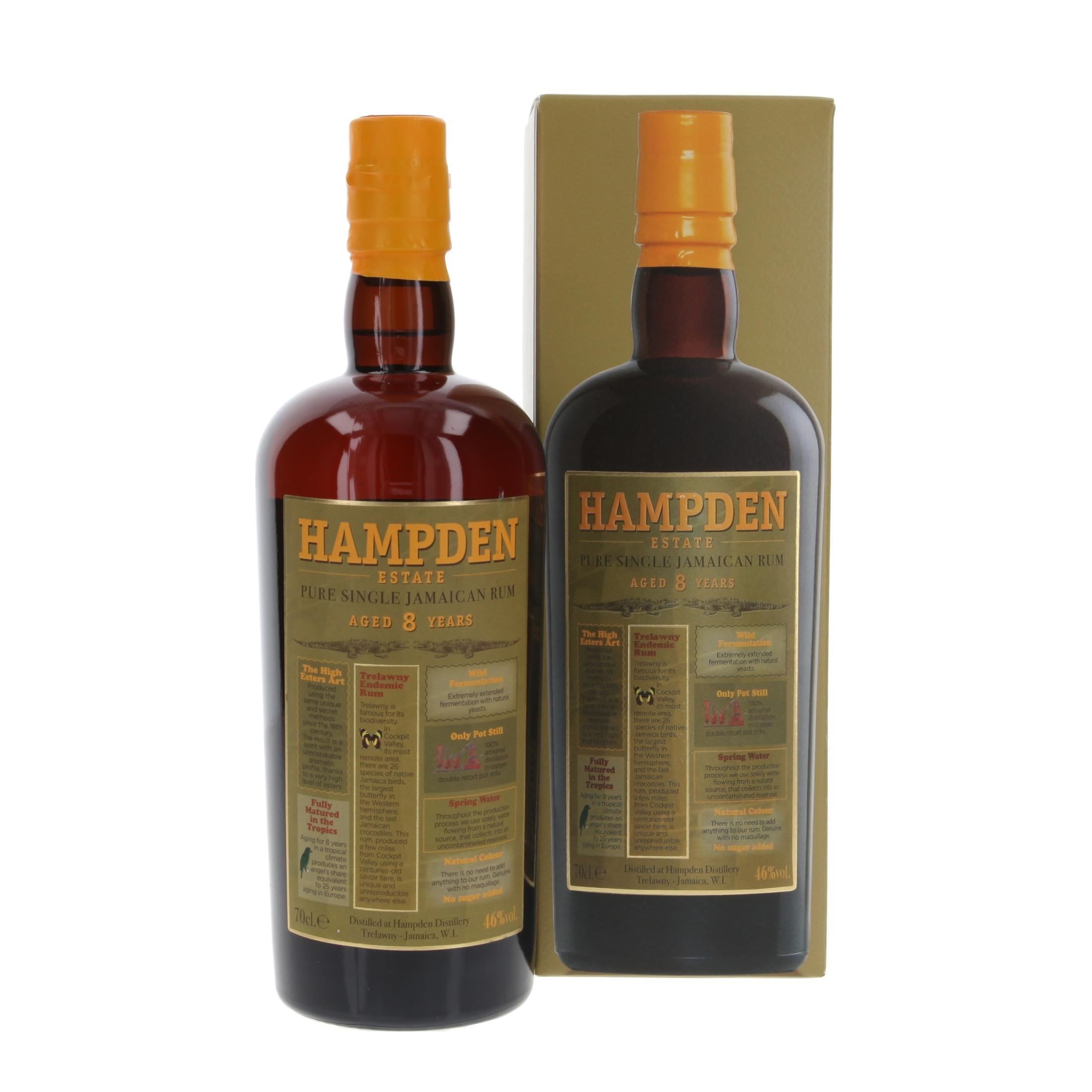 Ром Hampden Estate Pure Single Jamaican  8 Years 700 ml