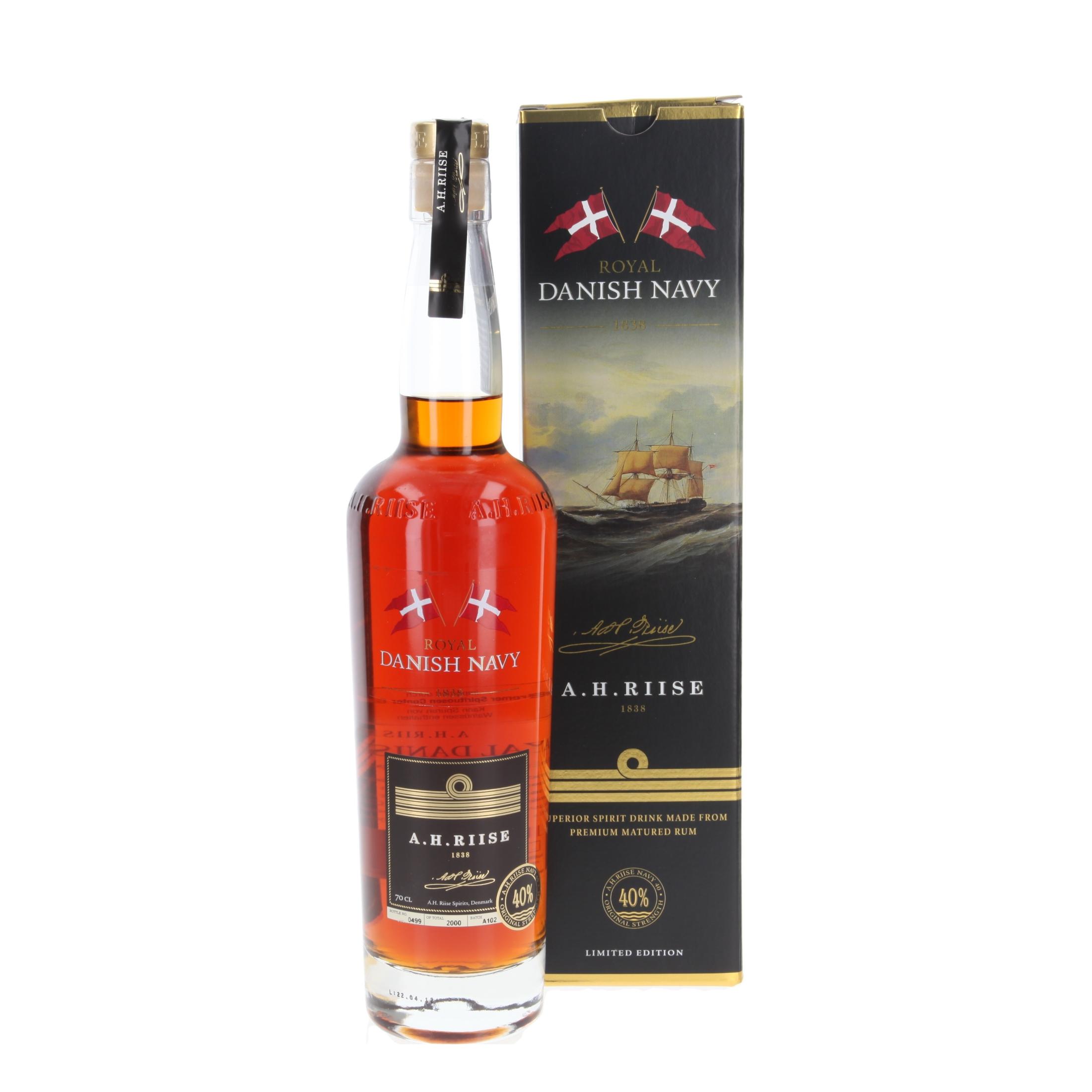 Ром A.H. Riise Danish Navy  Spirit 700 ml