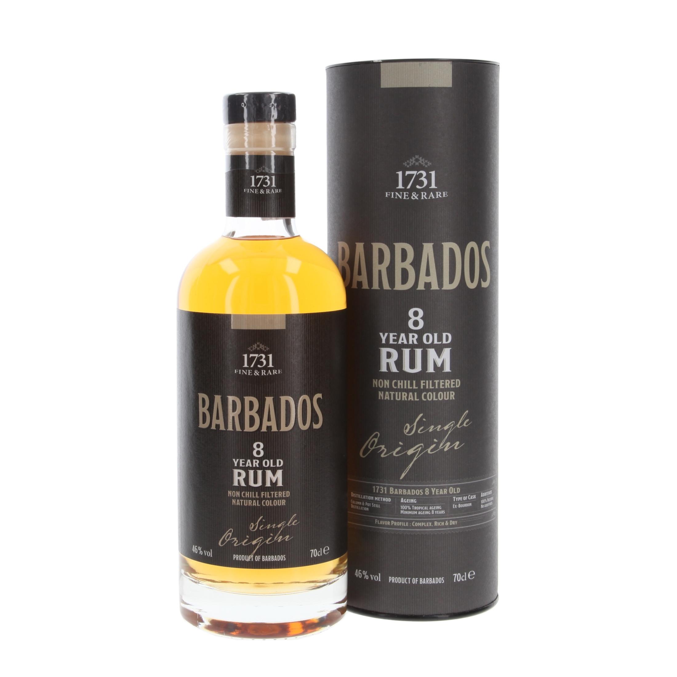 Ром 1731 Fine & Rare Barbados  8 Years 700 ml
