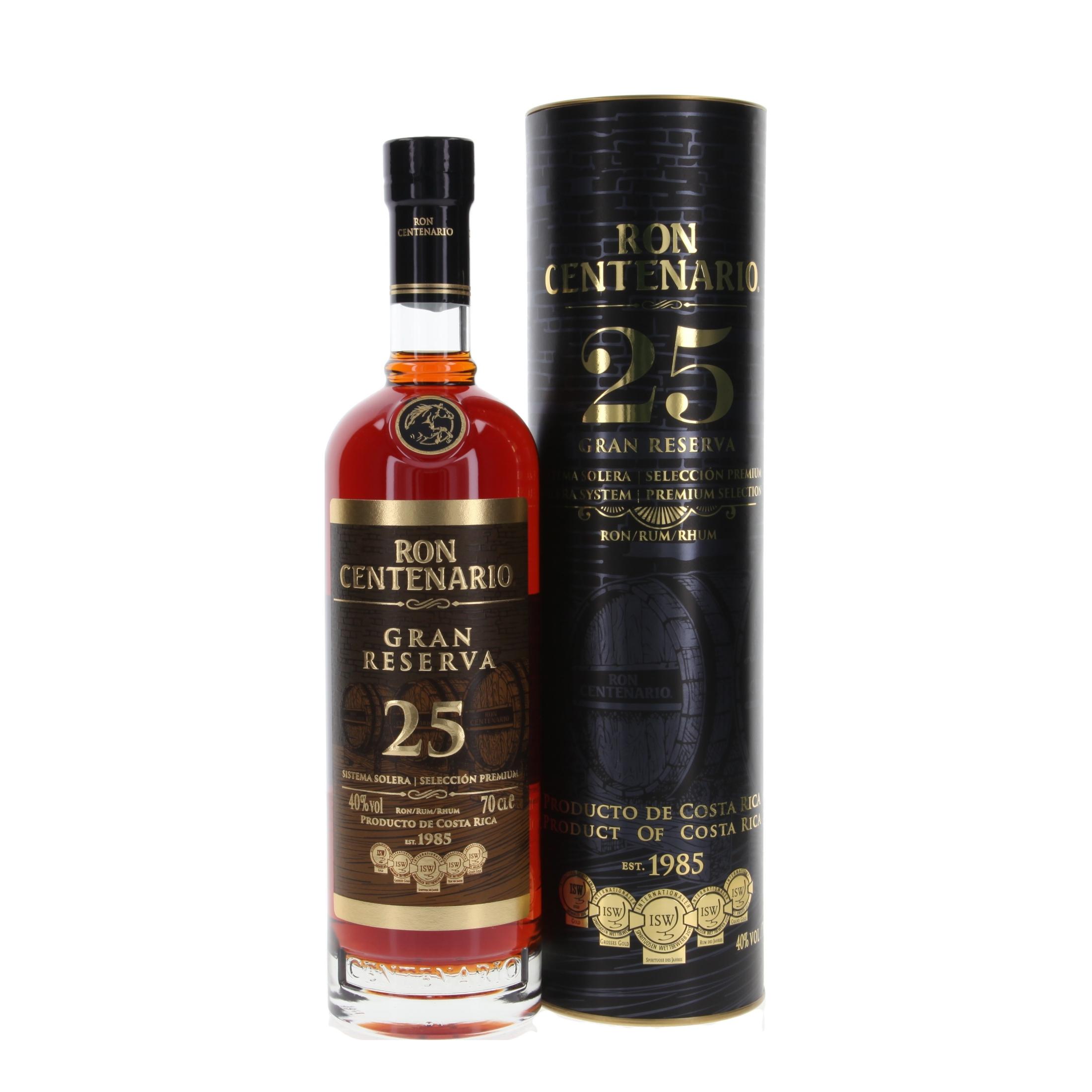 Ром Ron Centenario Gran Reserva 25 Aniversario 700 ml