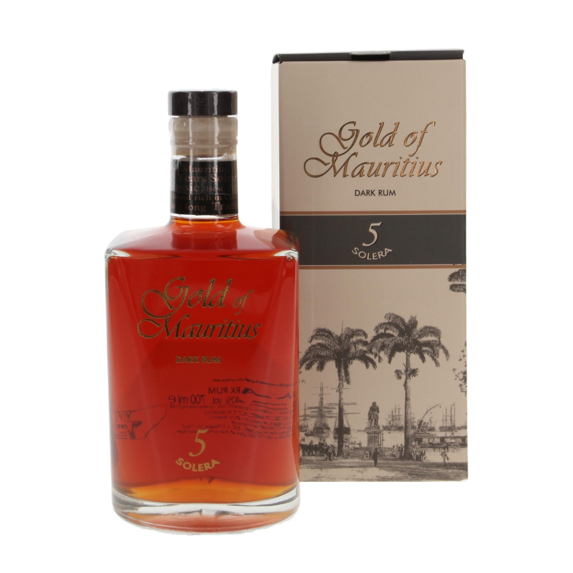 Ром Gold of Mauritius Solera 5 700 ml