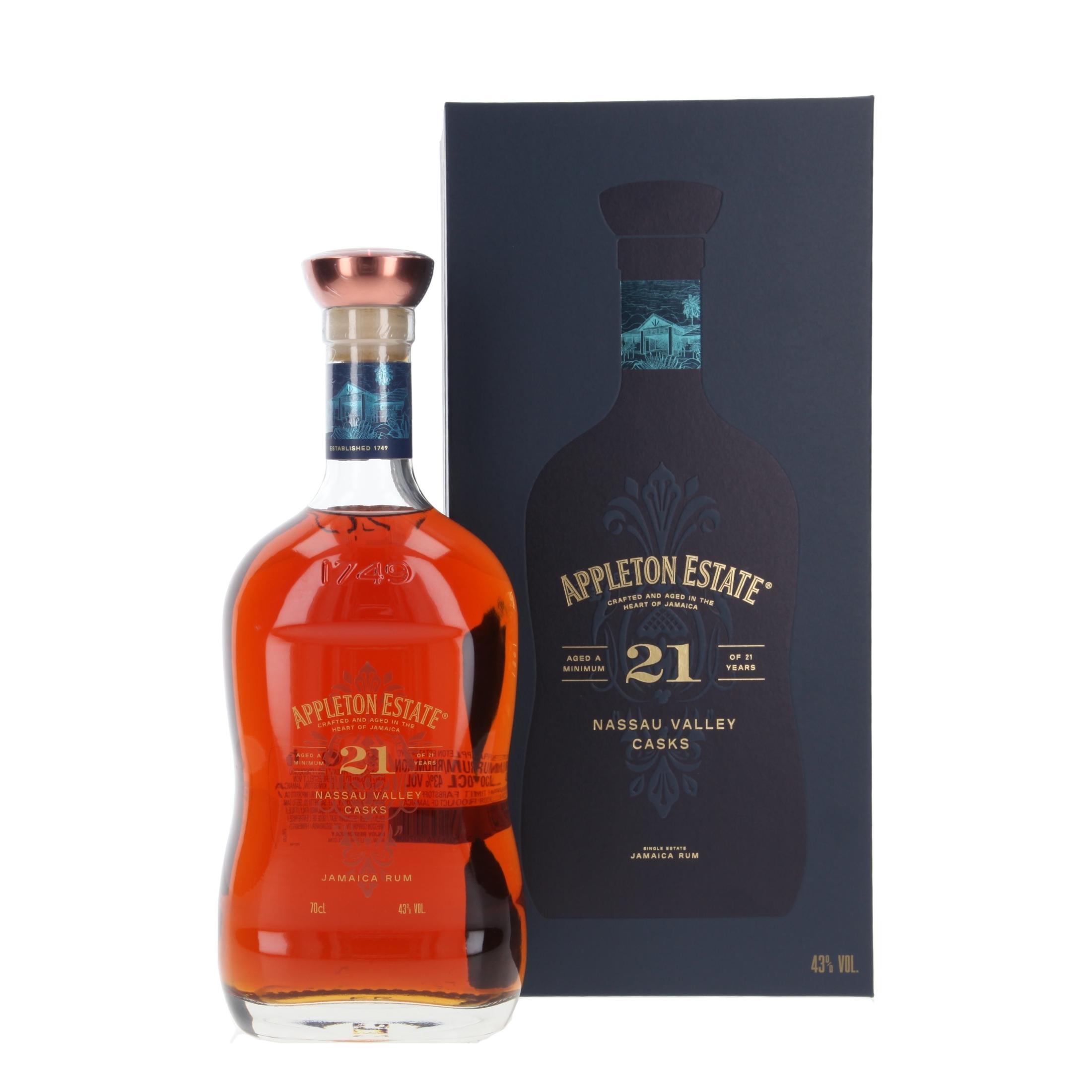 Ром Appleton Estate  Nassau Valley Casks 21 Years 700 ml