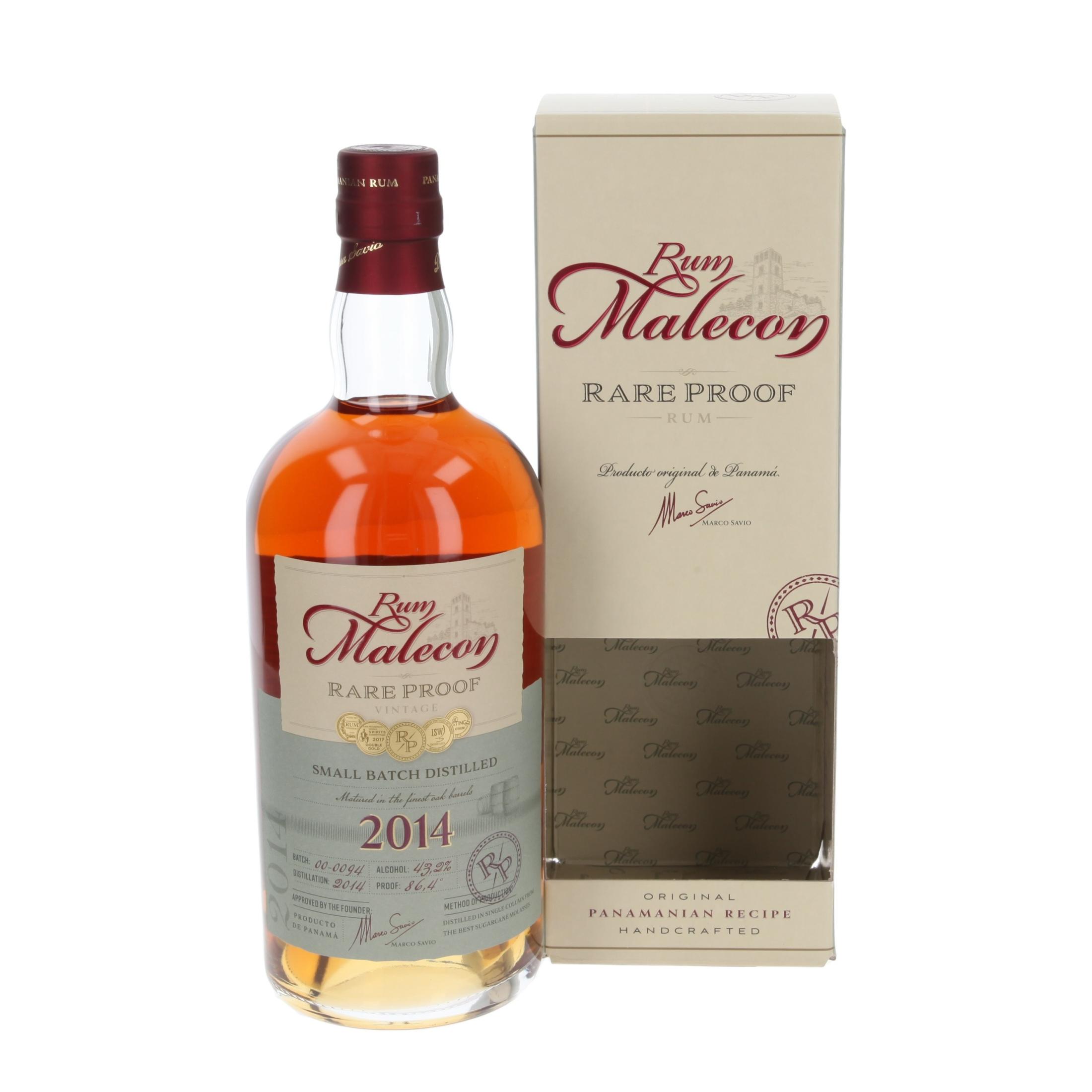 Ром Malecon  Rare Proof Vintage 2014/ 700 ml