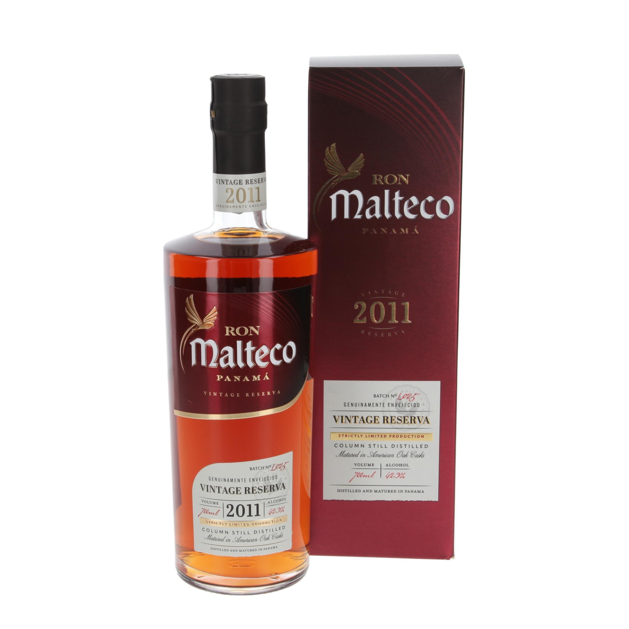Ром Malteco Vintage Reserva  Small Batch 2011/ 700 ml