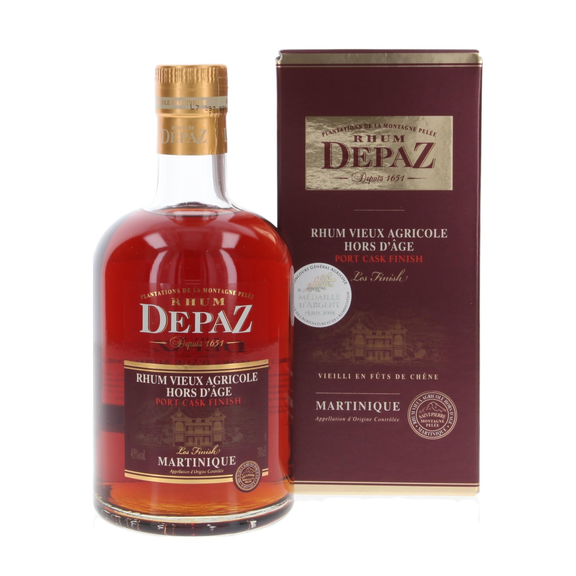 Ром Depaz Rhum Port Cask Finish 8 Years 700 ml