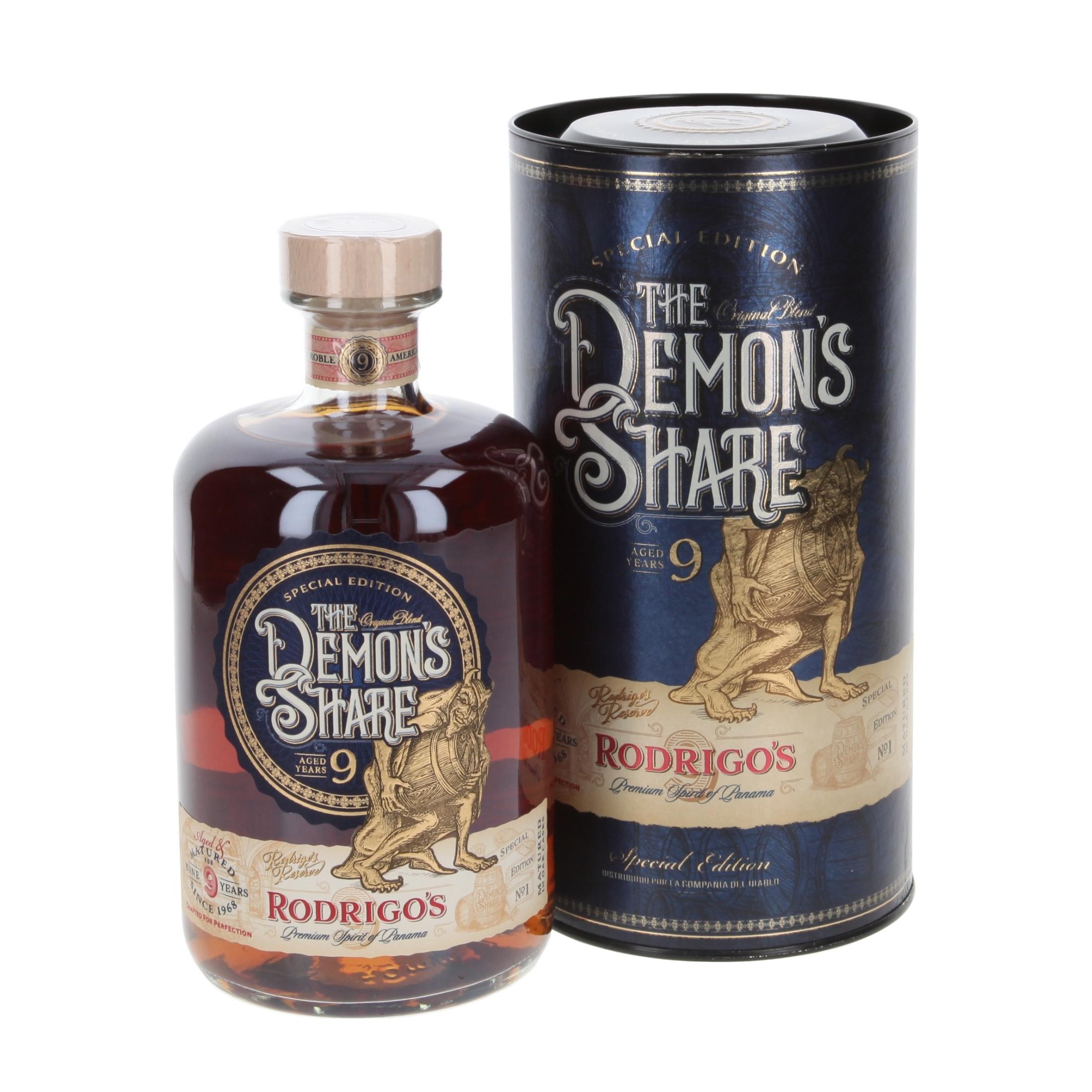 Ром The Demon's Share Old Rodrigo's Reserve  Spirit 9 Years 700 ml