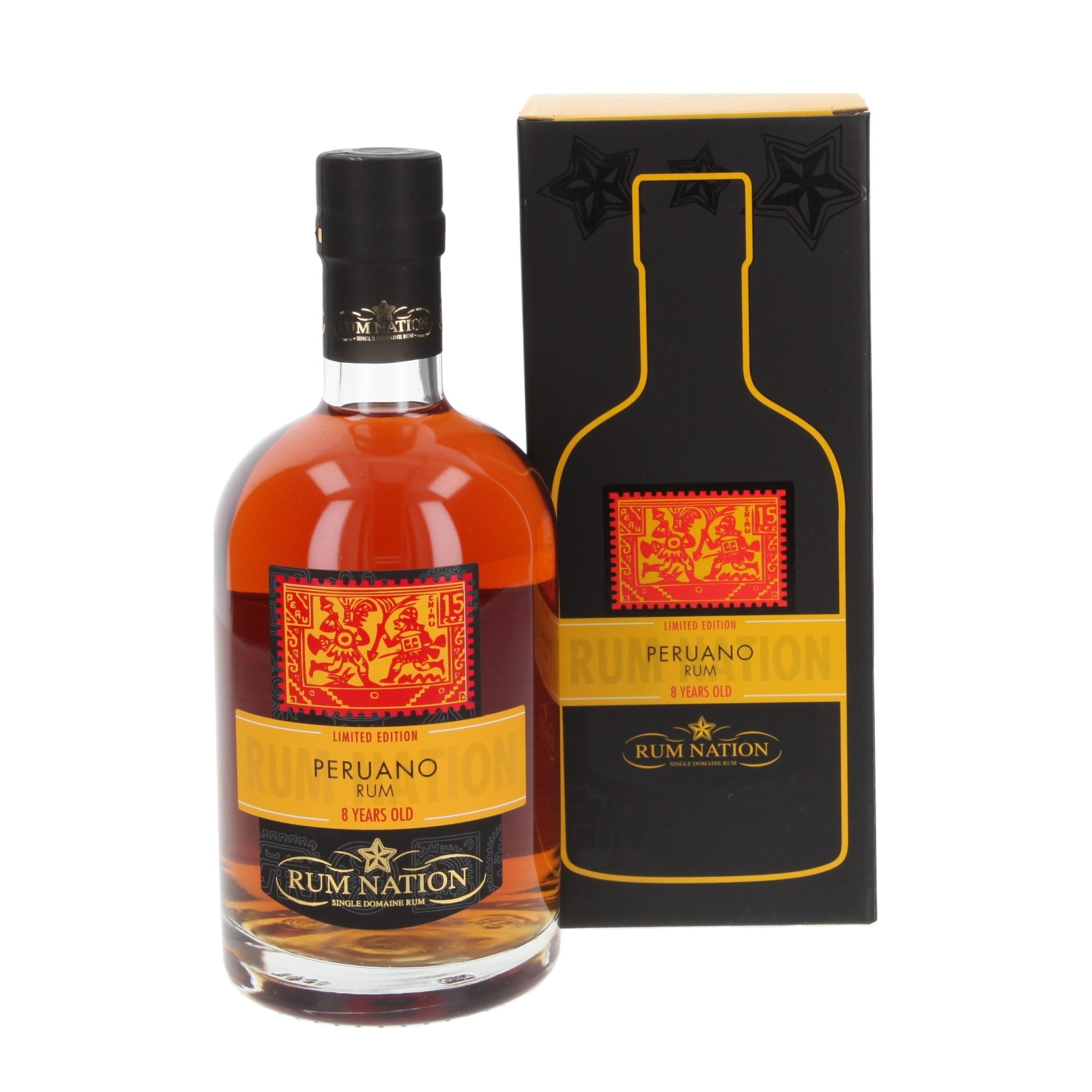 Ром  Nation Peruano  8 Years 700 ml