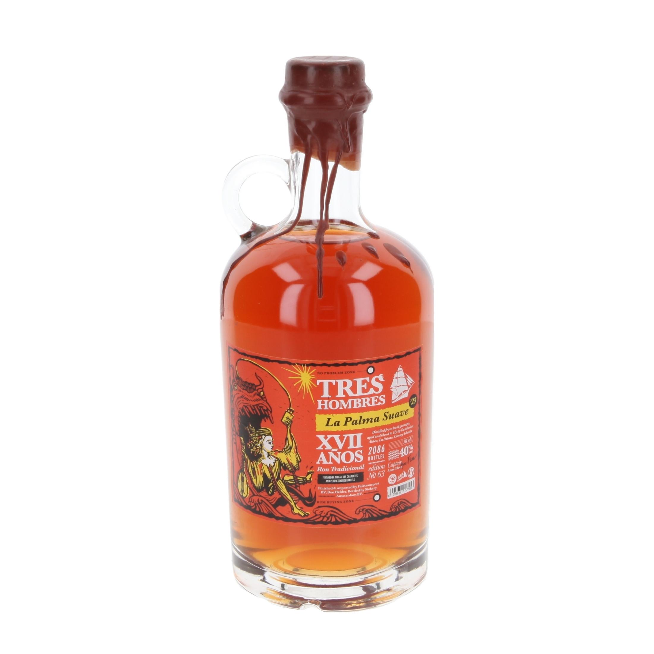 Ром Tres Hombres  Ed. 63 La Palma Suave 700 ml