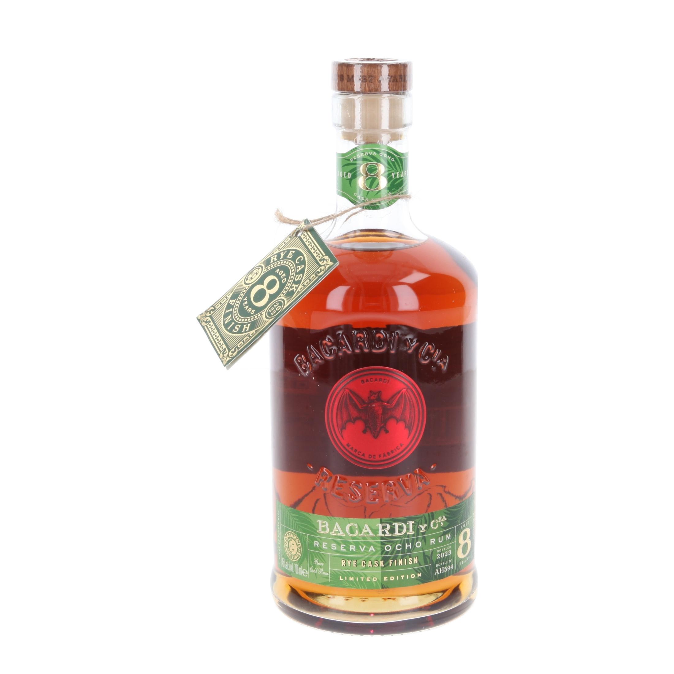 Ром Bacardí Reserva Ocho Rye Cask Finish 8 Years 2023 700 ml