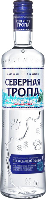 Водка КВКЗ, "Северная Тропа" Морозная 500 ml