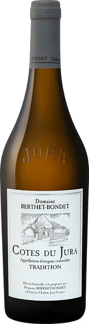 Вино Domaine Berthet-Bondet, "Tradition", Cotes du Jura AOC 2016 750 ml