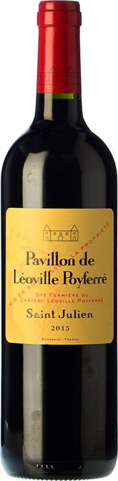 Вино "Pavillon de Leoville Poyferre", Saint-Julien AOC 2016 750 ml
