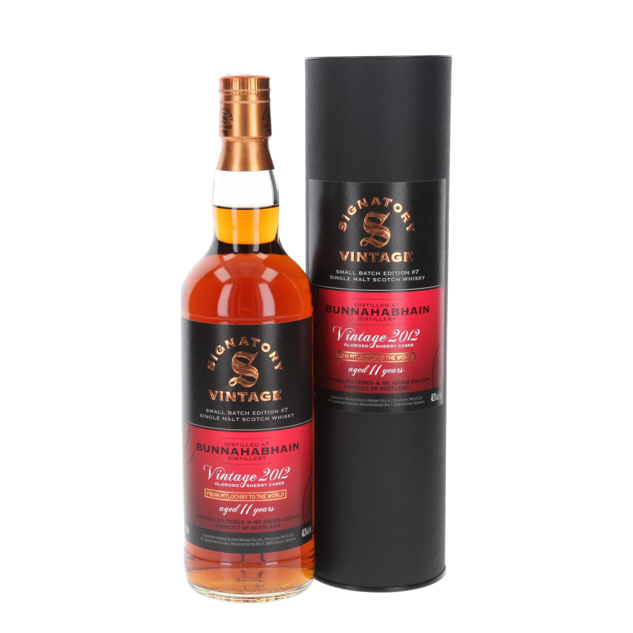 Виски Bunnahabhain Vintage Small Batch No. 7 11 Лет 2012/2023 700 ml