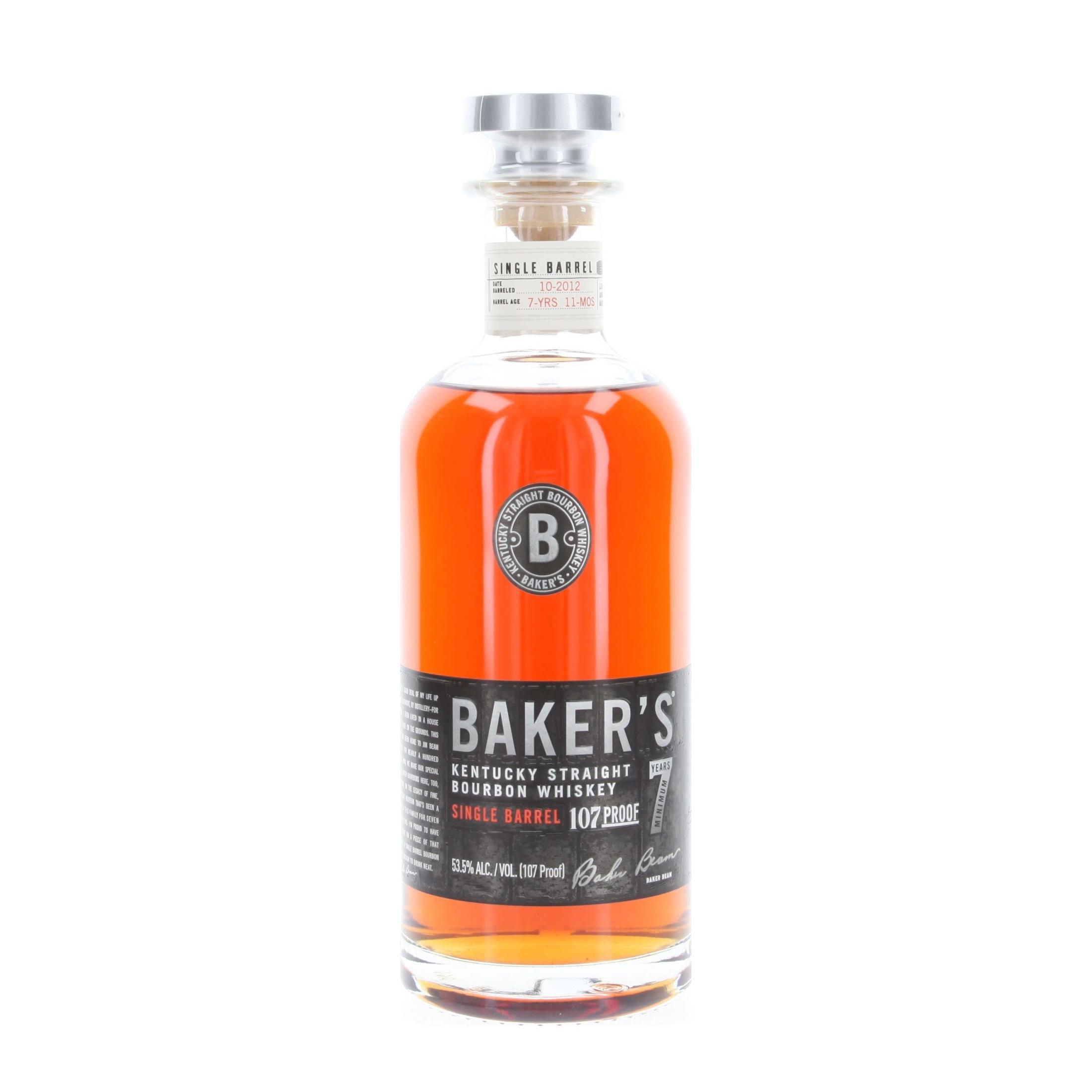Виски Baker's 107 Proof 7 Лет 700 ml