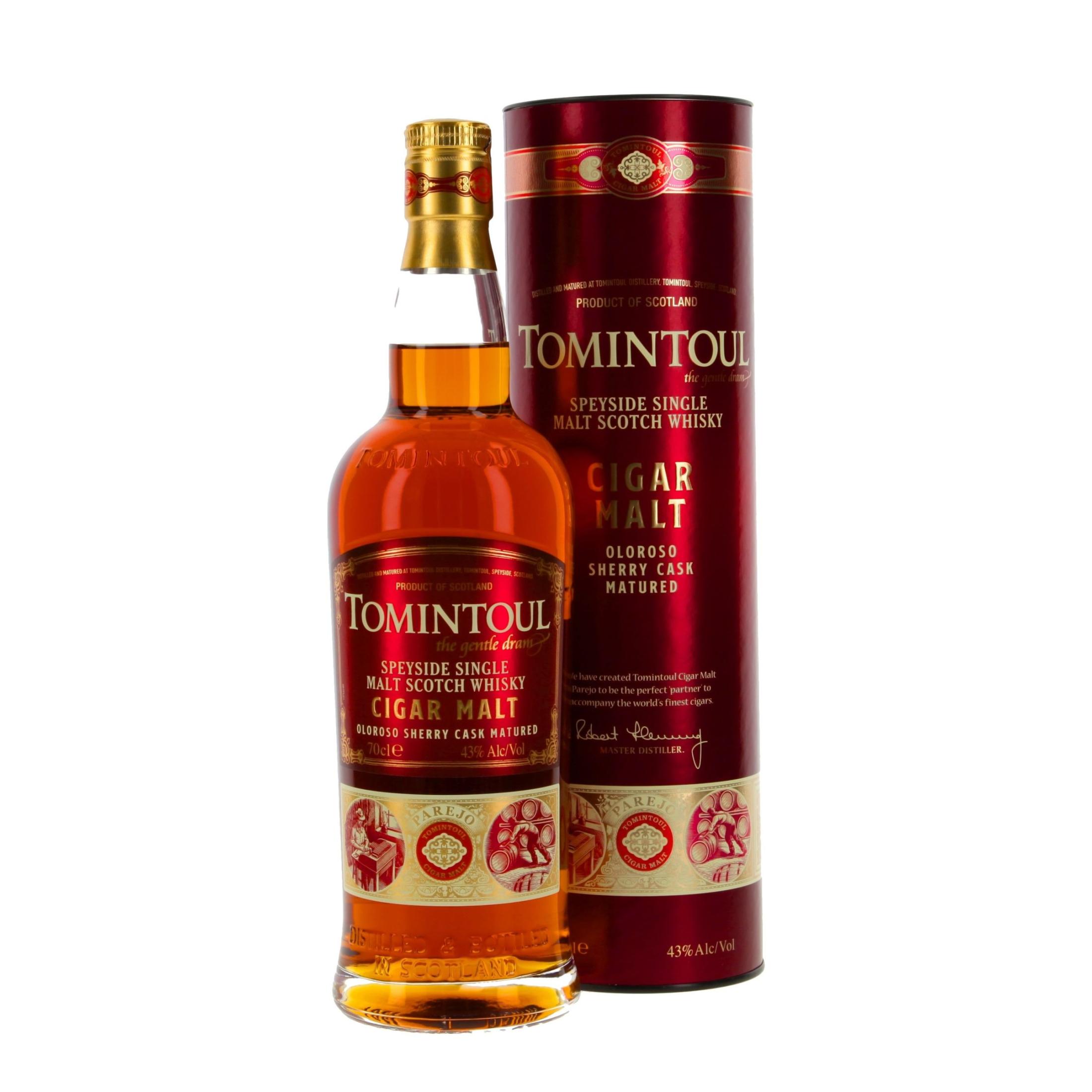 Виски Tomintoul Cigar Malt 700 ml