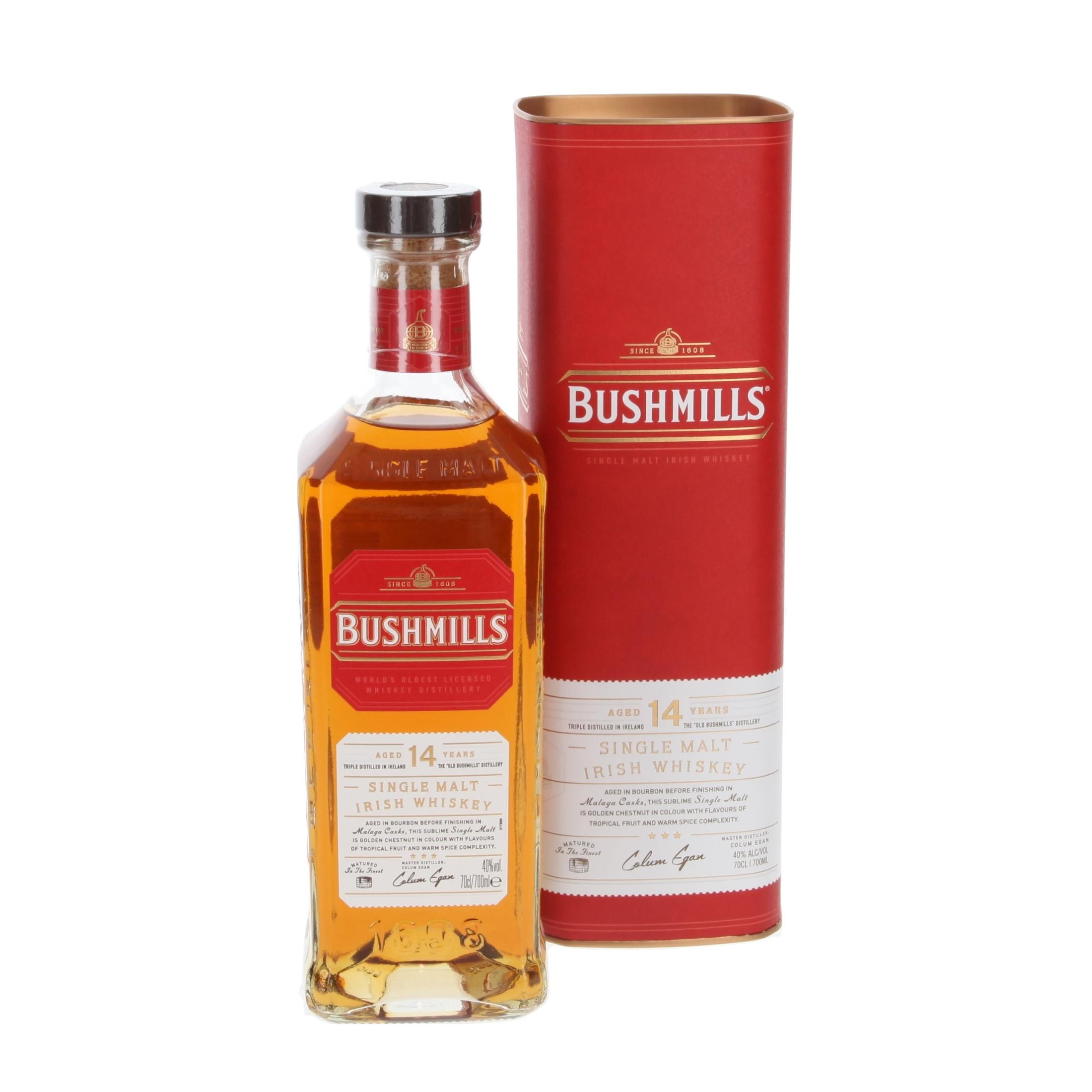 Виски Bushmills Malaga Cask Finish 14 Лет 700 ml