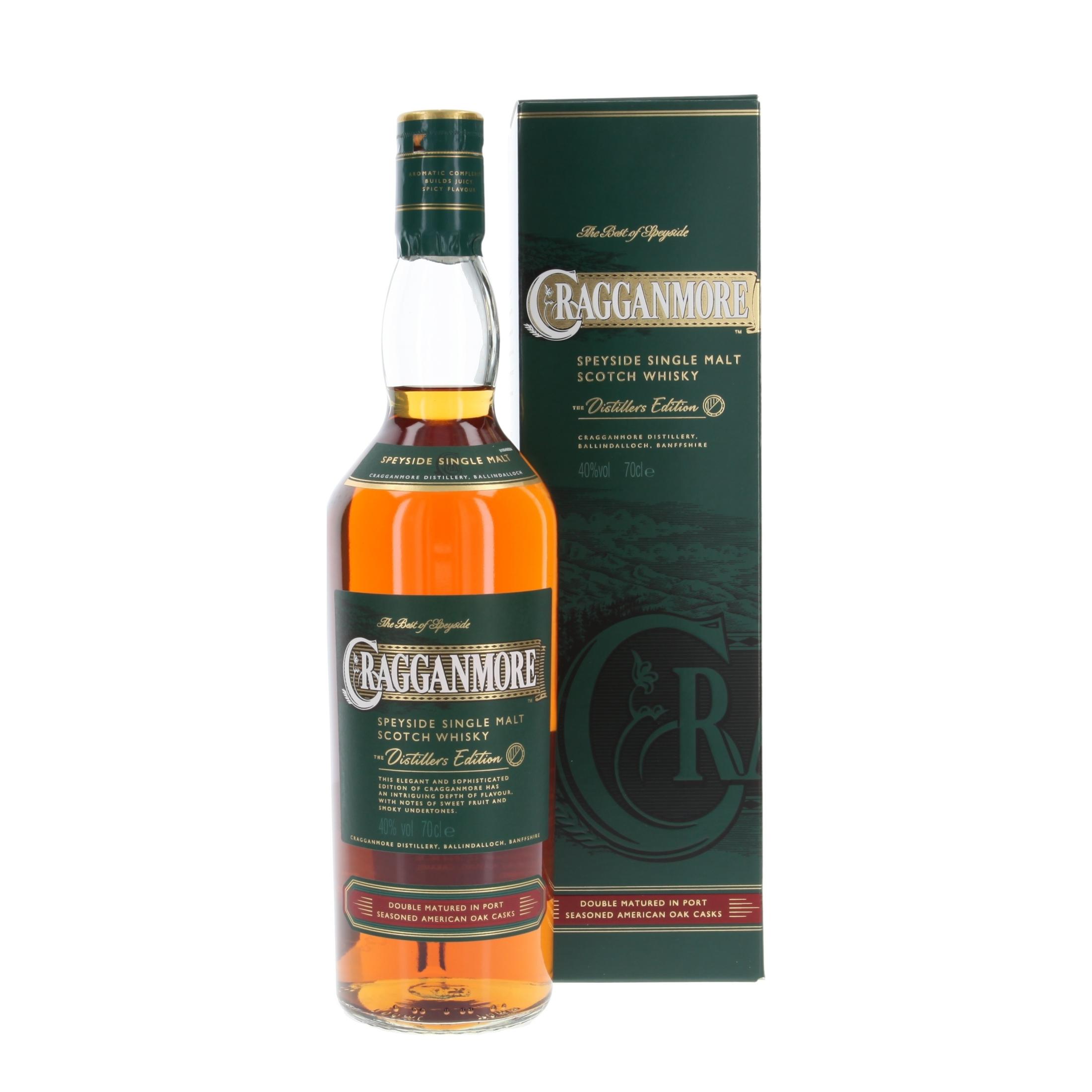 Виски Cragganmore Distillers Edition 700 ml