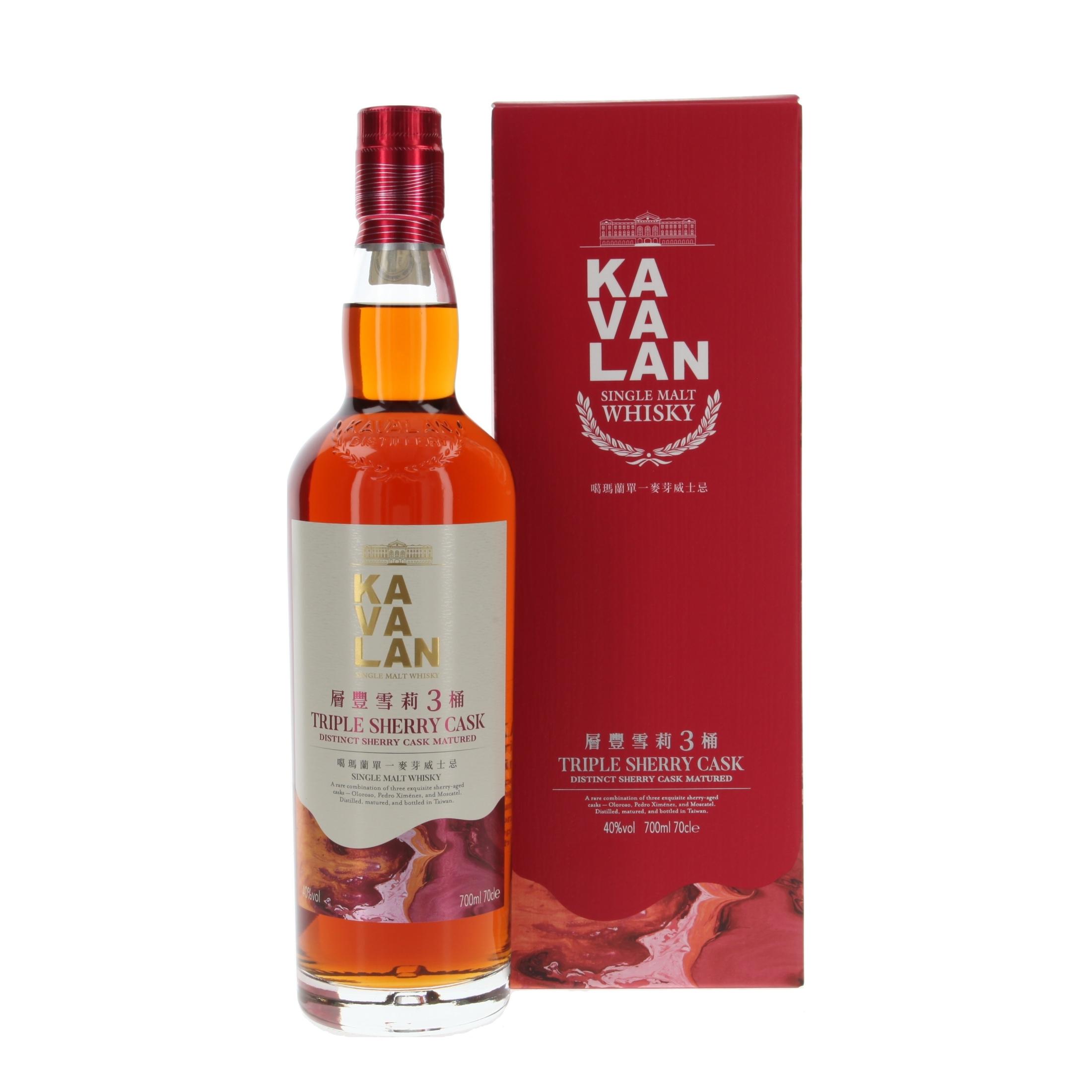 Виски Kavalan Triple Sherry Cask 700 ml