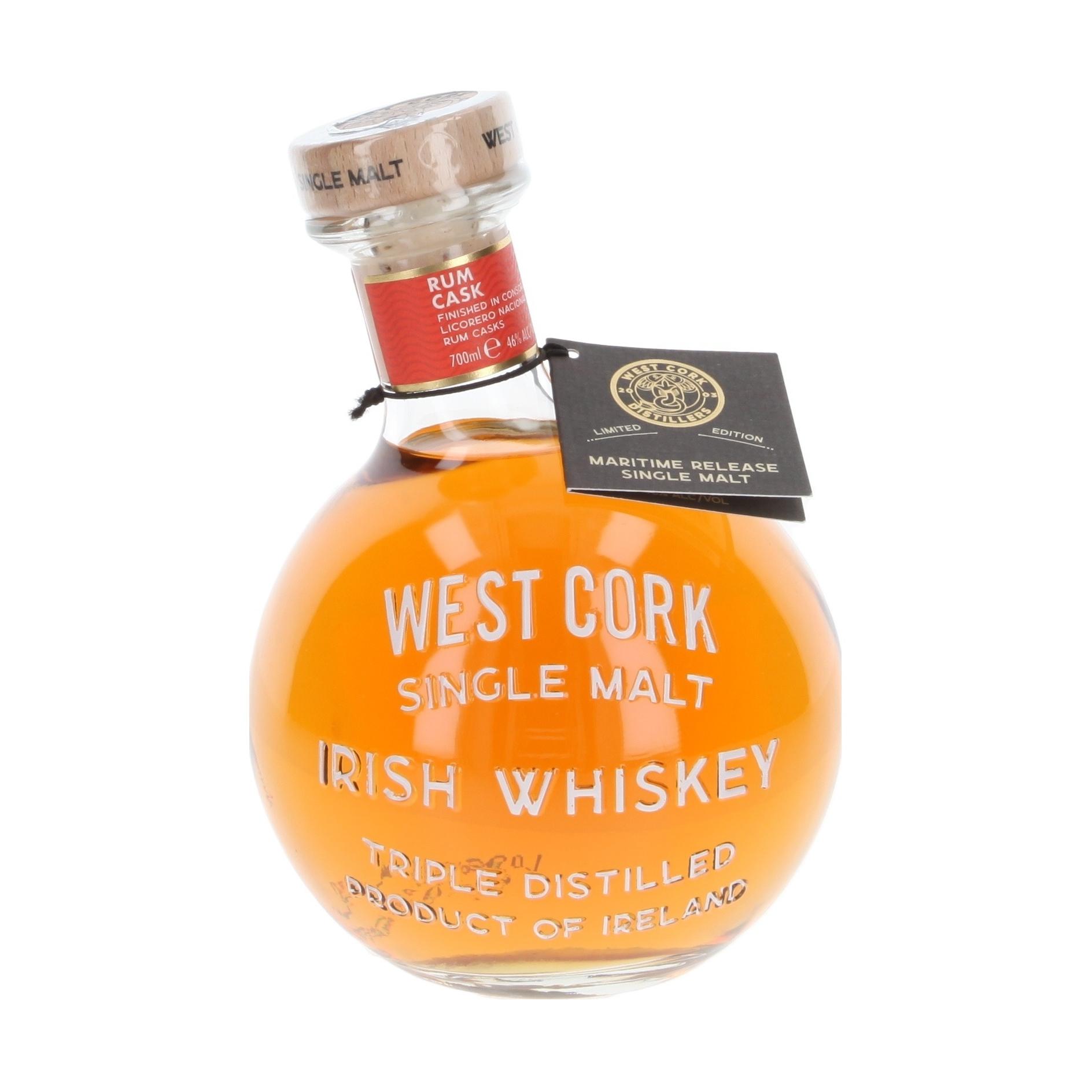 Виски West Cork Maritime Release - Rum Cask 700 ml