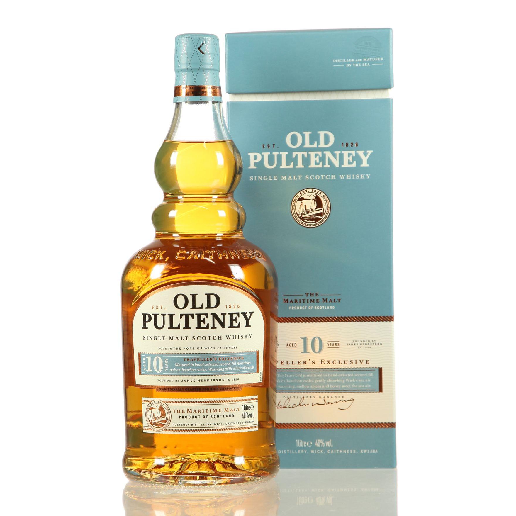 Виски Old Pulteney 10 Лет 1000 ml