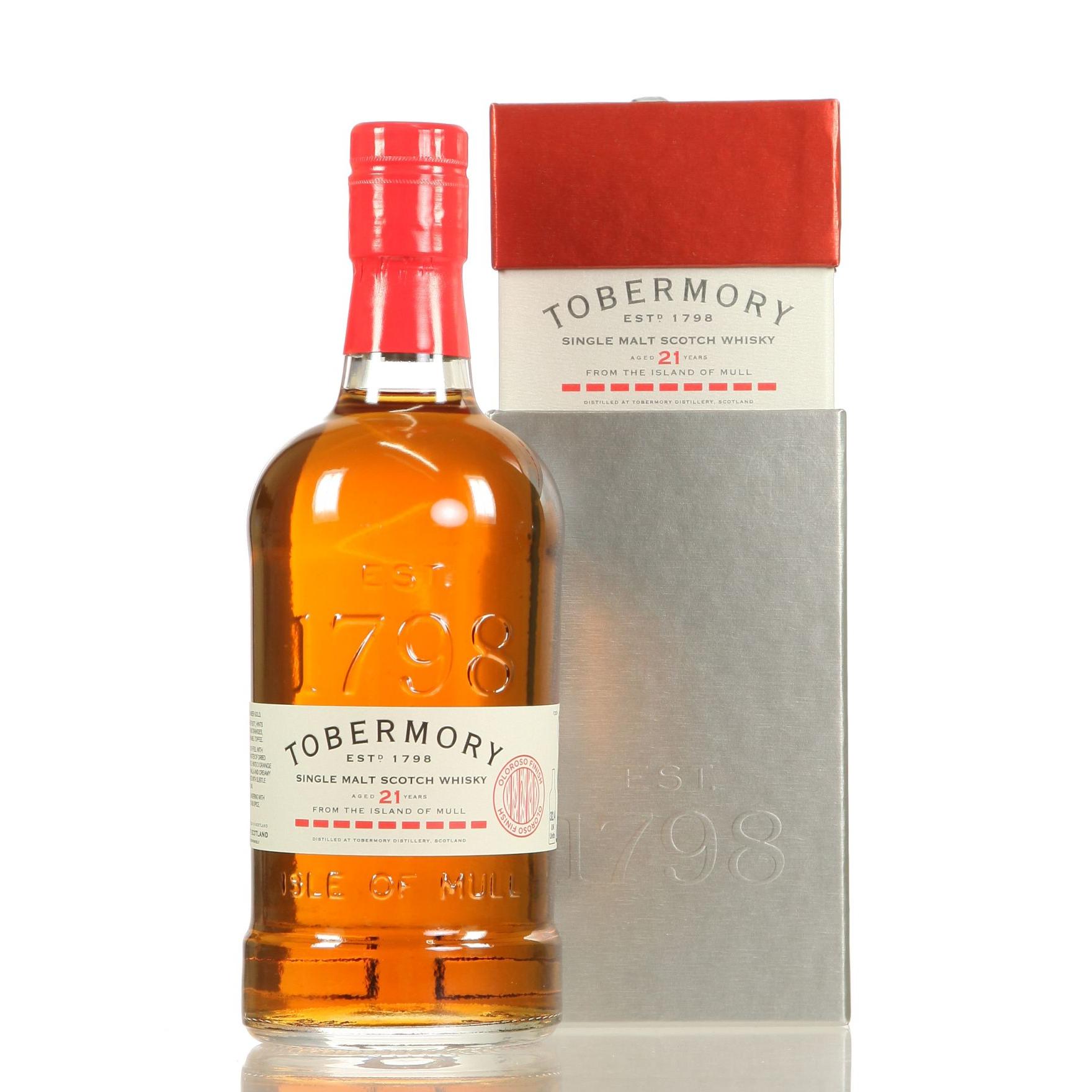 Виски Tobermory Oloroso Finish 21 Лет 700 ml