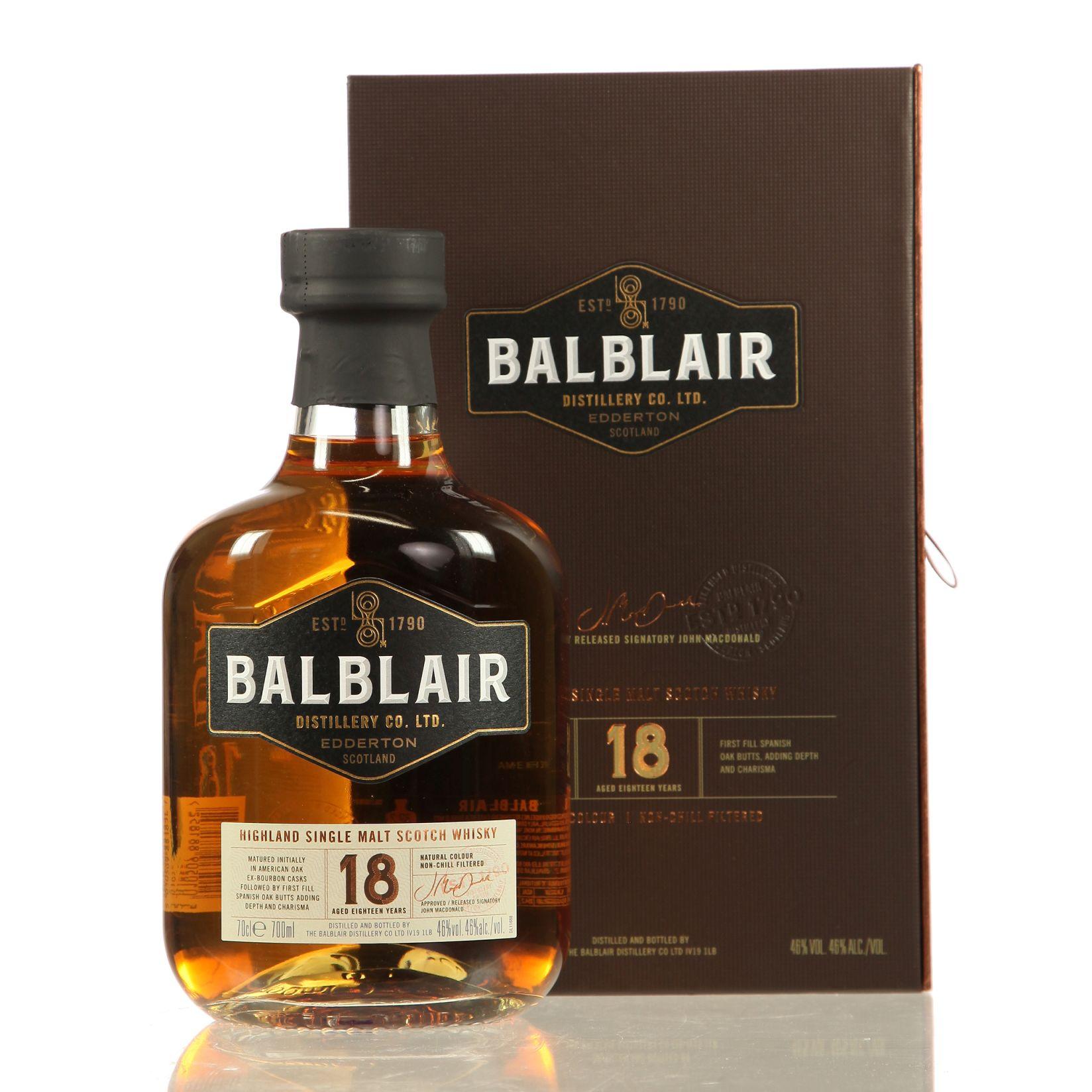 Виски Balblair 18 Лет 700 ml