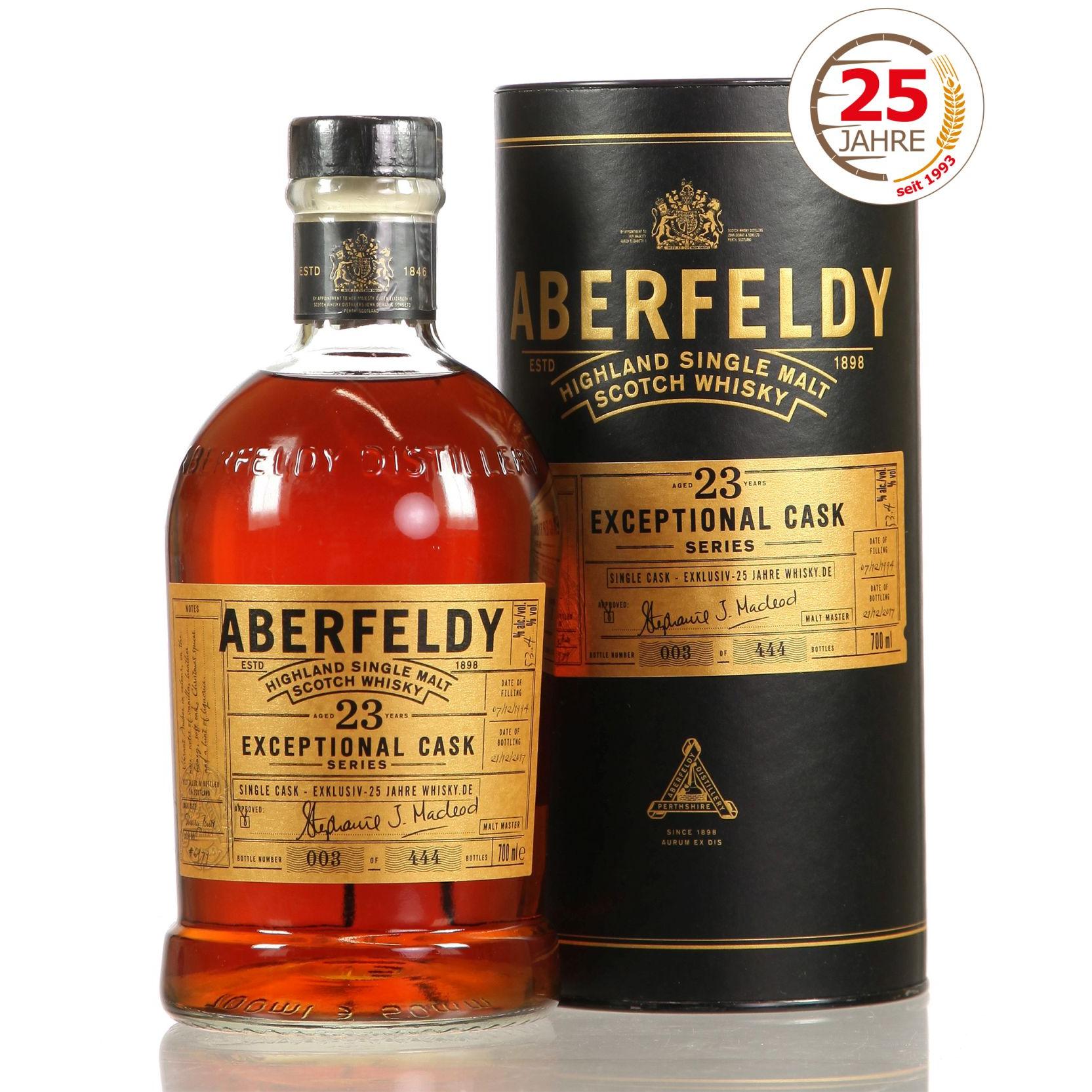 Виски Aberfeldy '25 Лет Whisky.de' 23 Лет 1994/2017 700 ml