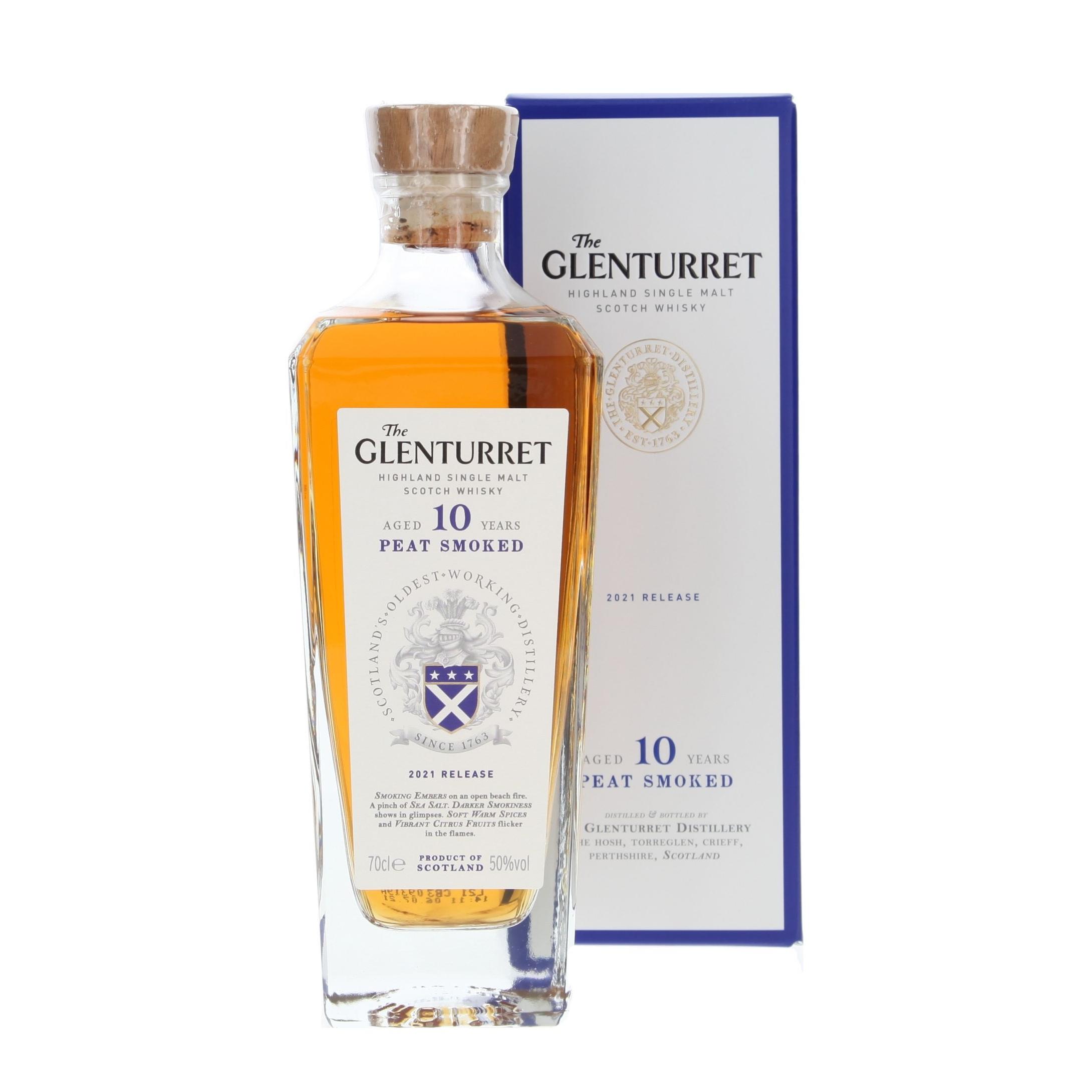 Виски Glenturret Peat Smoked 10 Лет 2021 700 ml