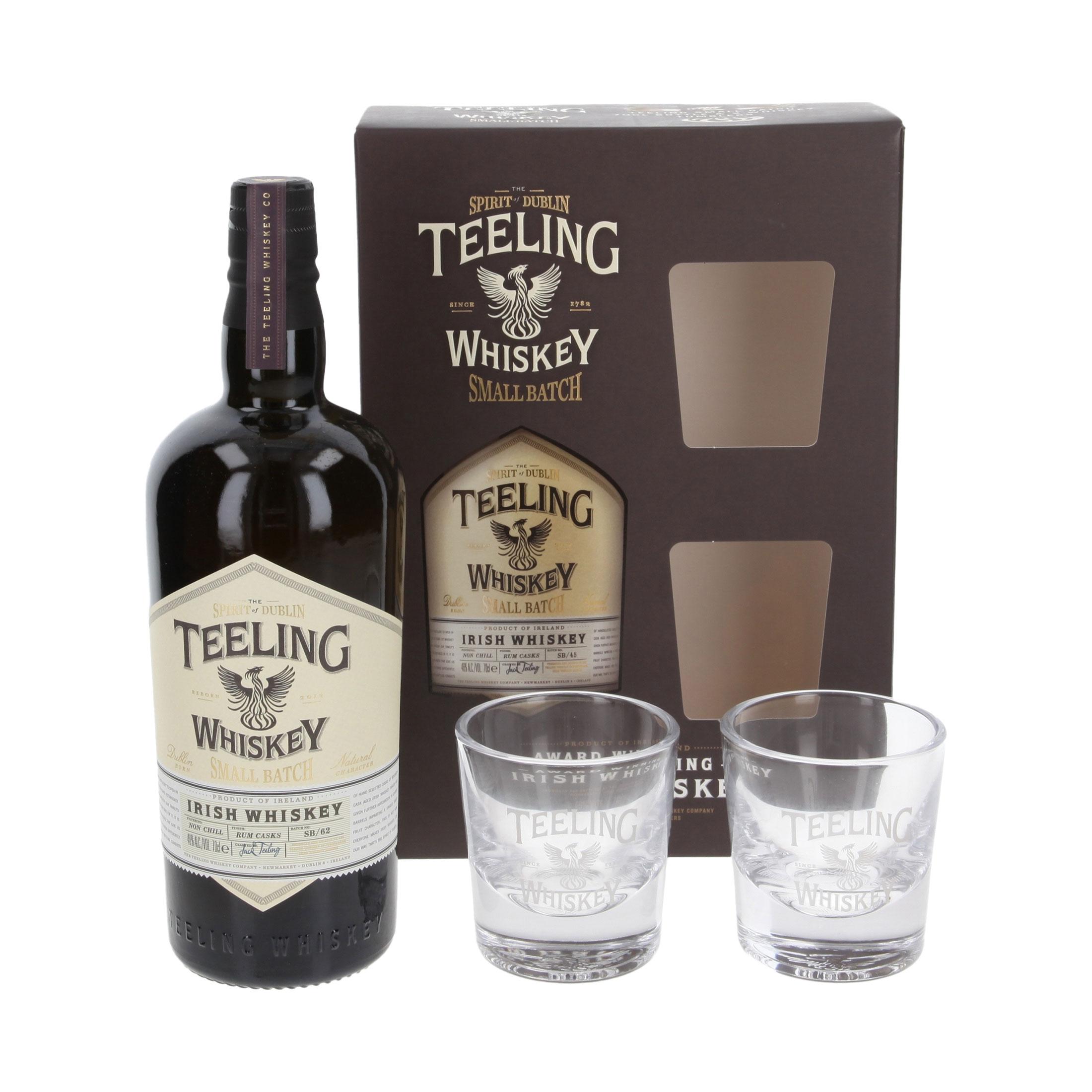 Виски Teeling Small Batch with 2 glasses 700 ml