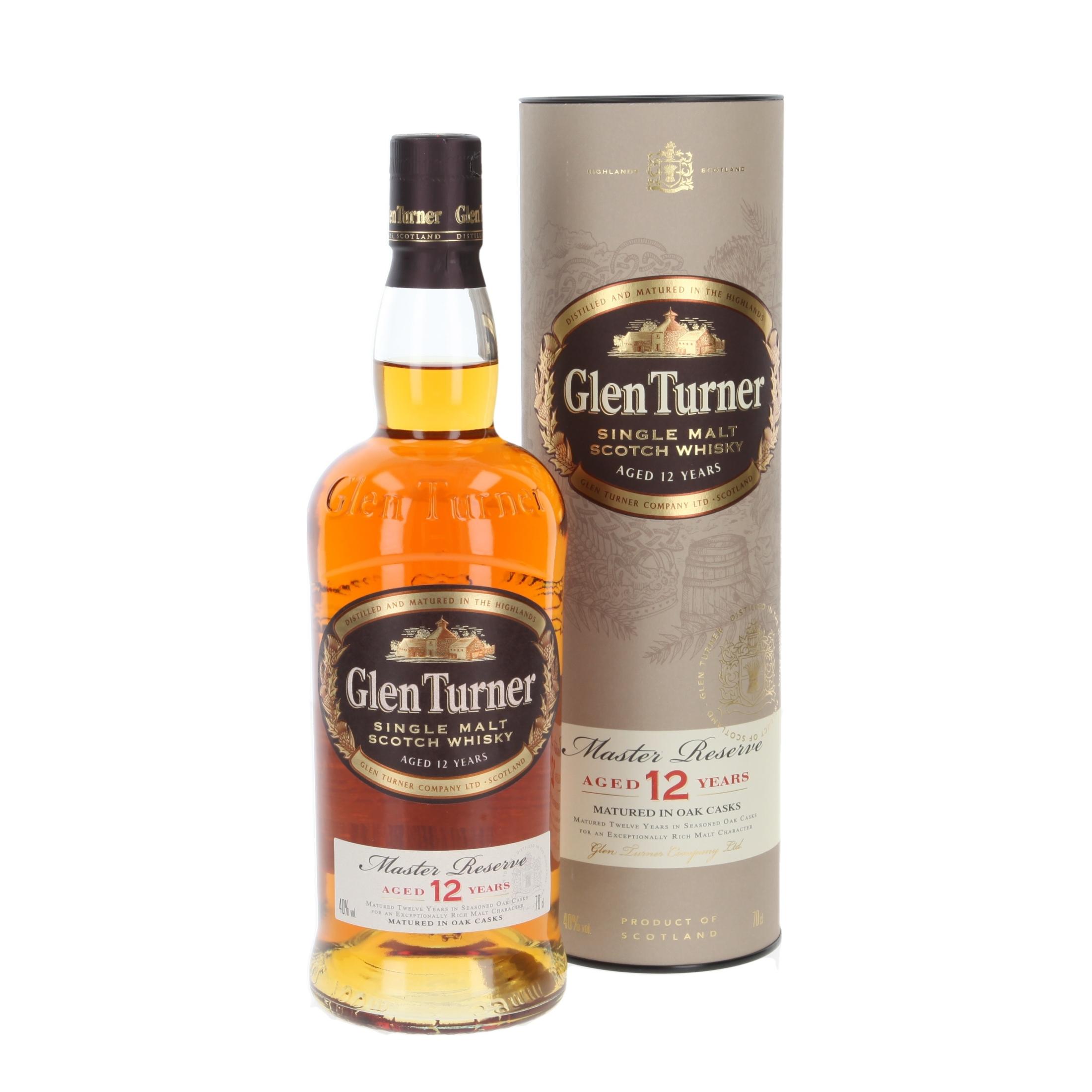Виски Glen Turner Master Reserve 12 Лет 700 ml