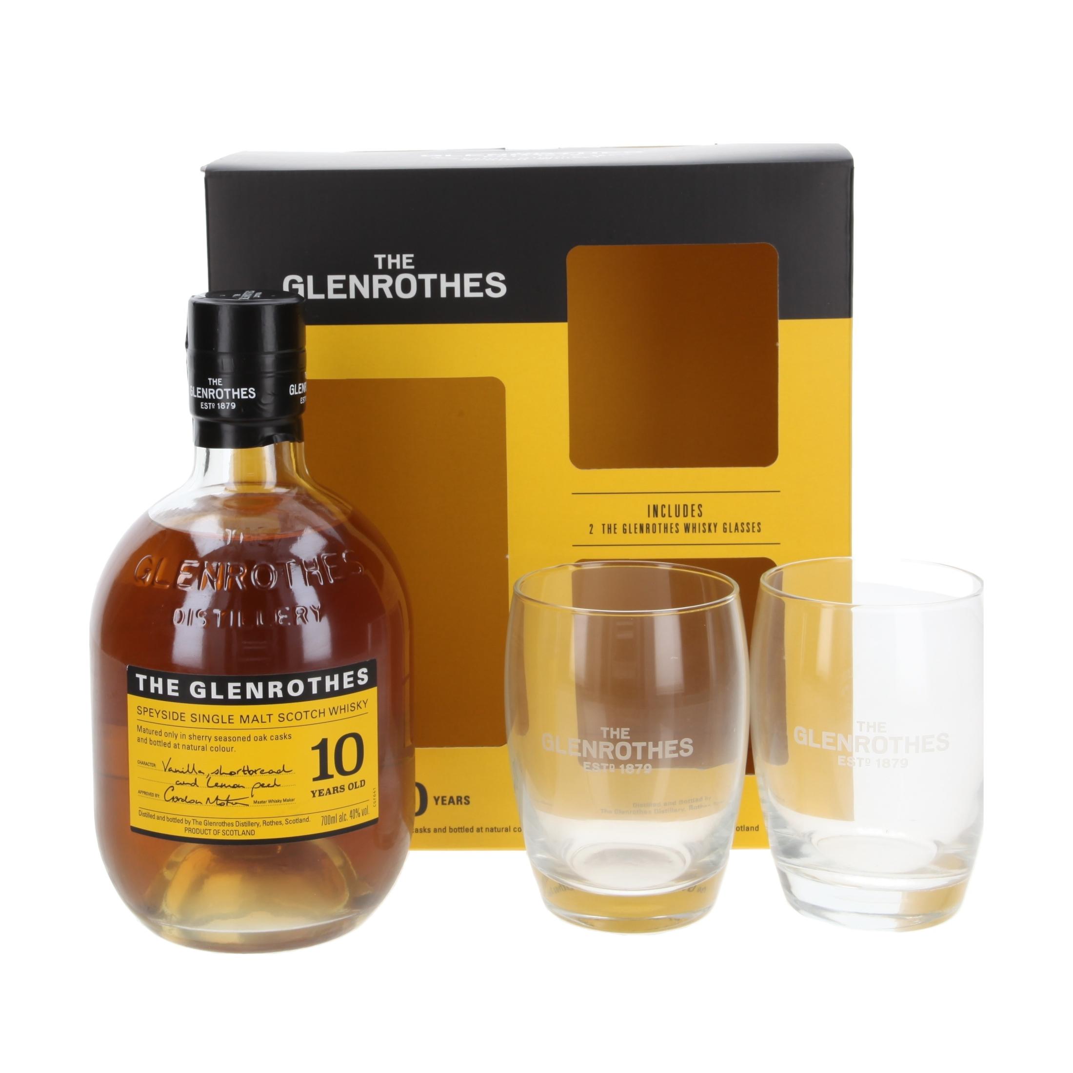 Виски Glenrothes with 2 glasses 10 Лет 700 ml