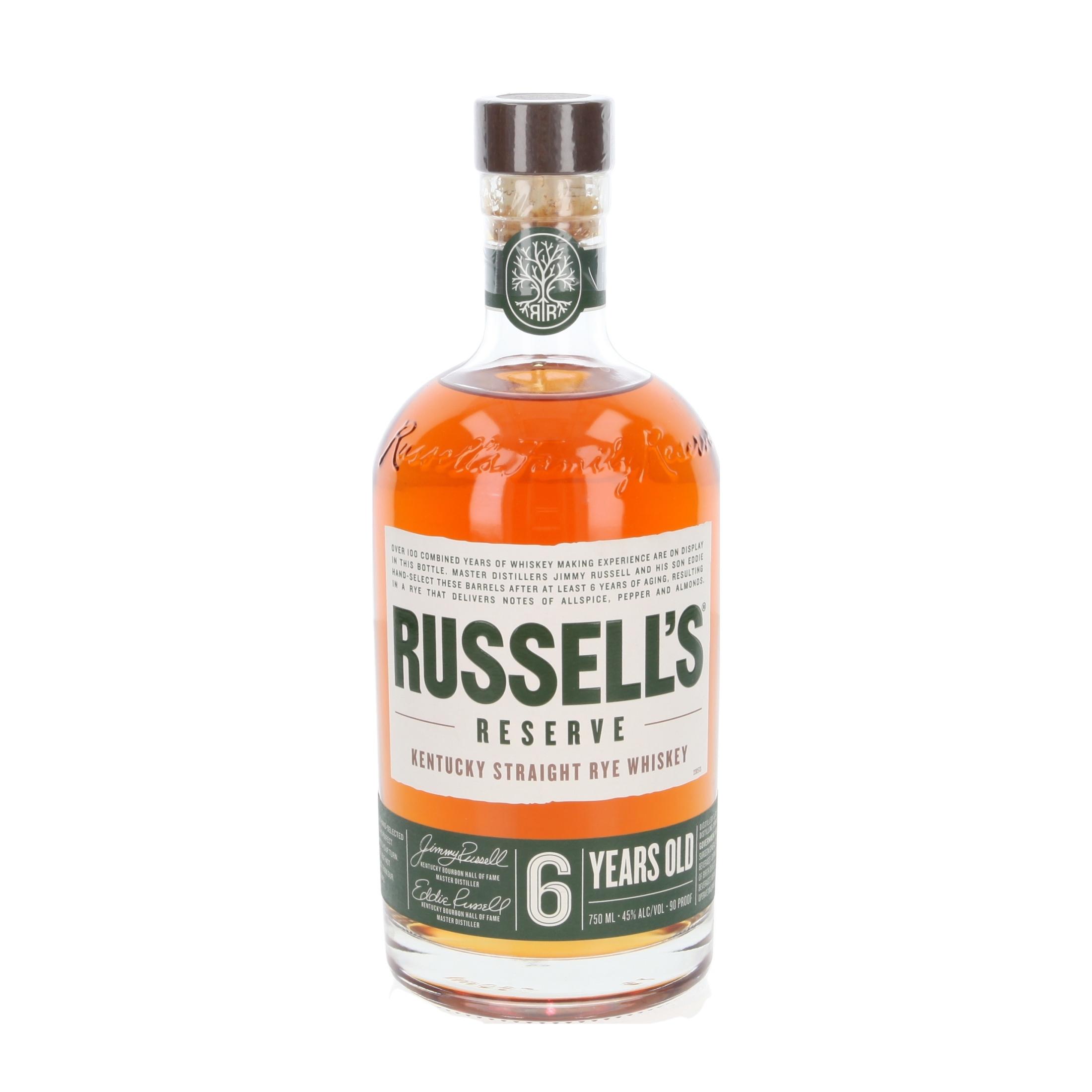 Виски Russell's Reserve Rye 6 Лет 700 ml