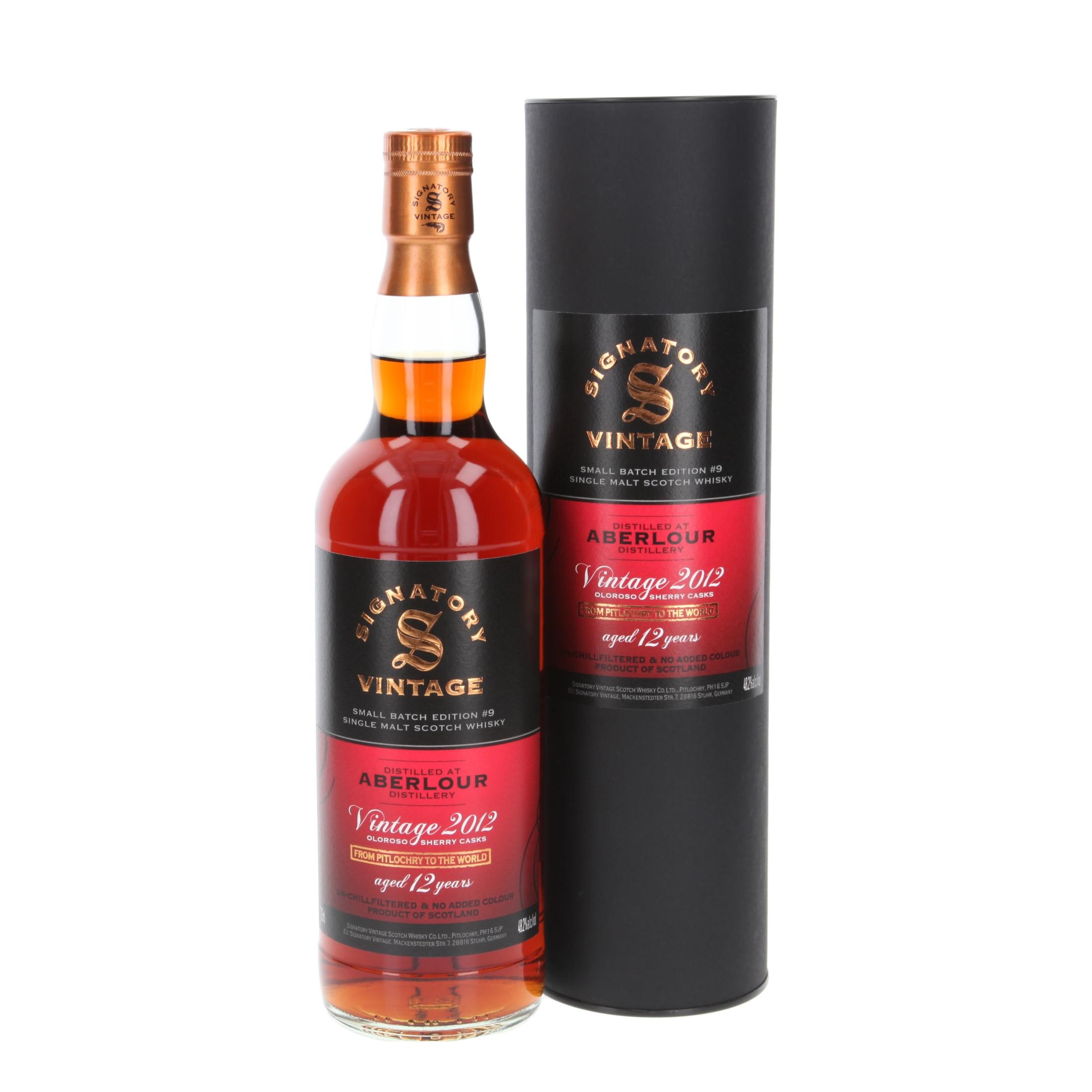 Виски Aberlour Vintage Small Batch No. 9 12 Лет 2012/2024 700 ml