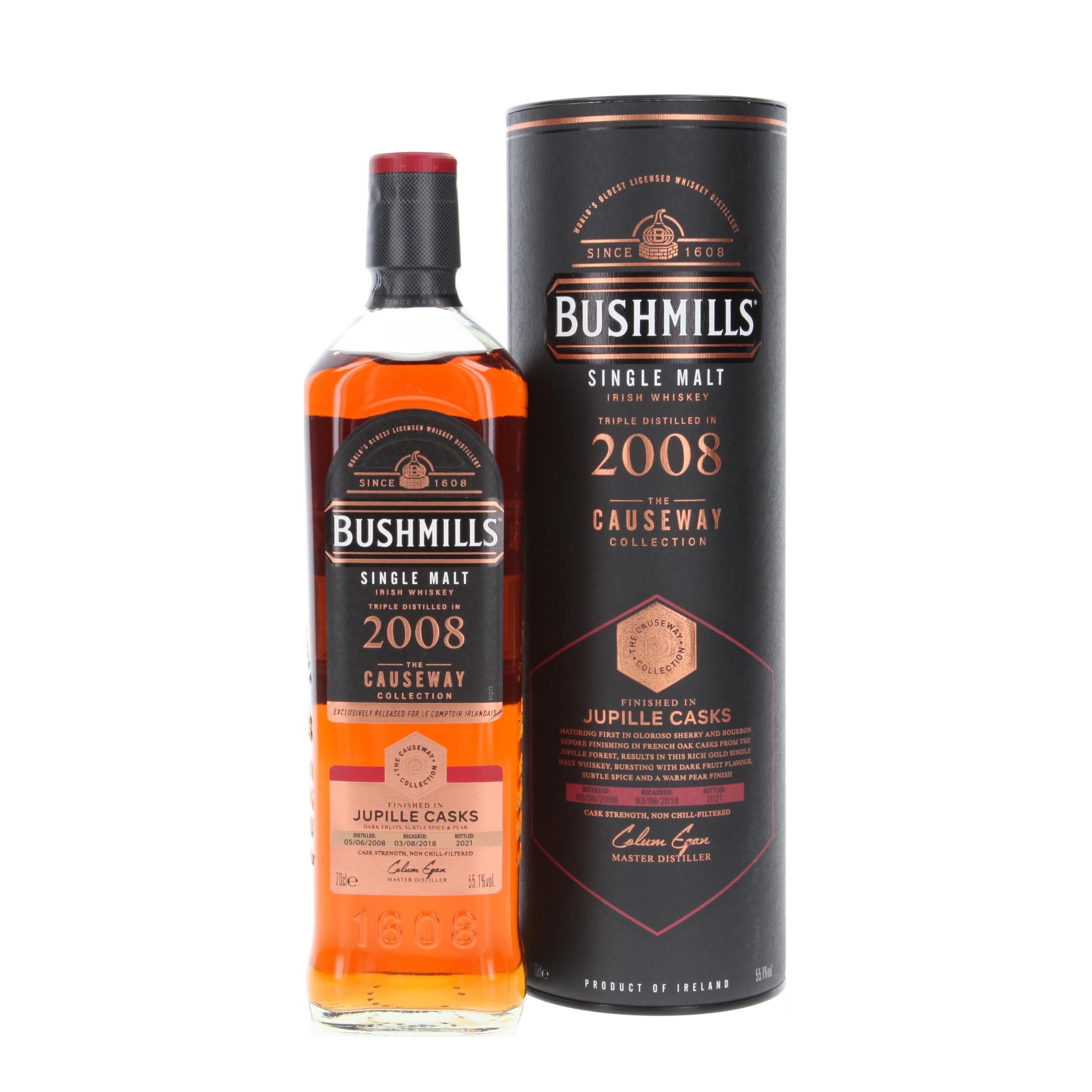 Виски Bushmills Causeway Collection Jupille Cask 2008/2021 700 ml